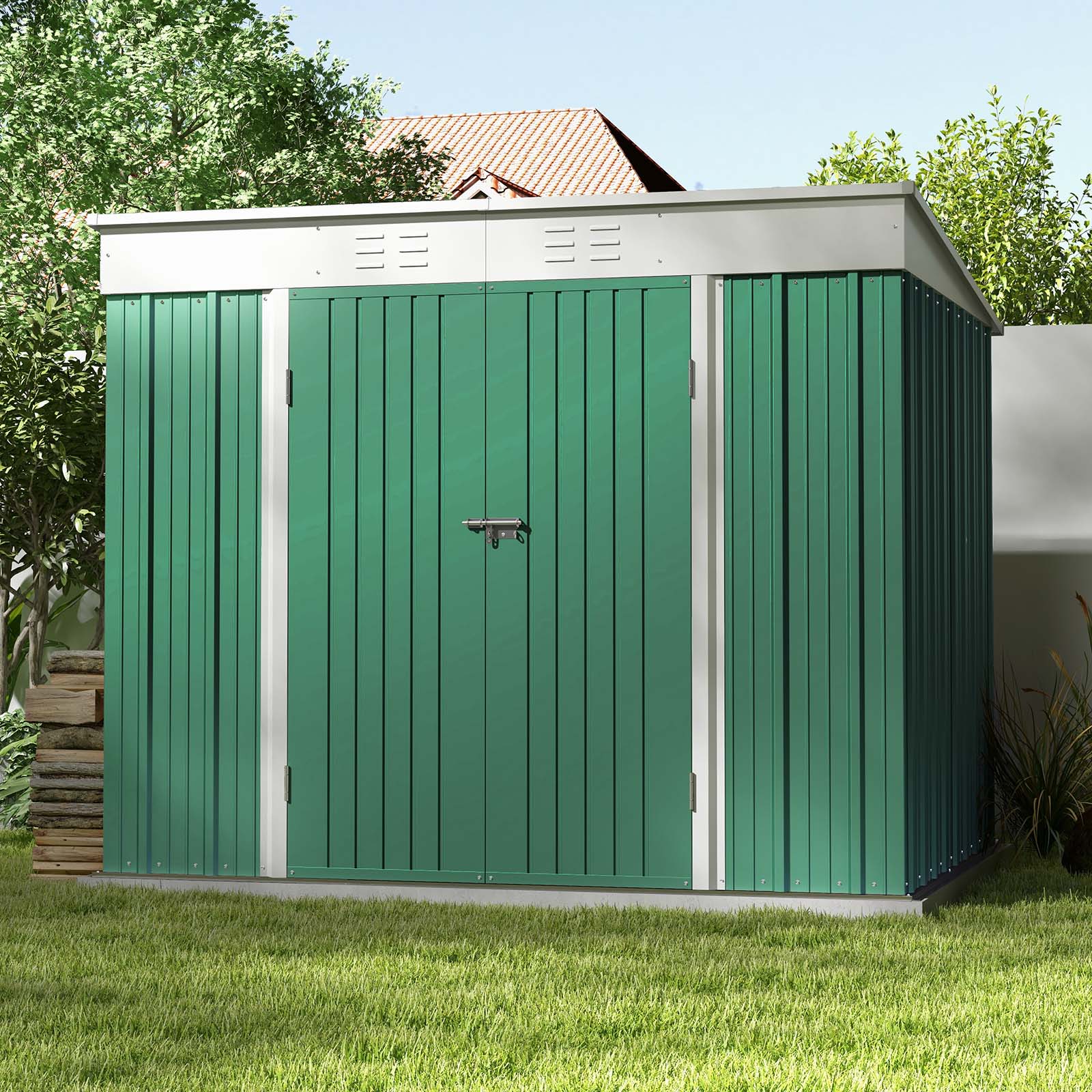 Patiowell WES-PS23-0288A-9 Metal-Storage-Buildings-Sheds - View #2