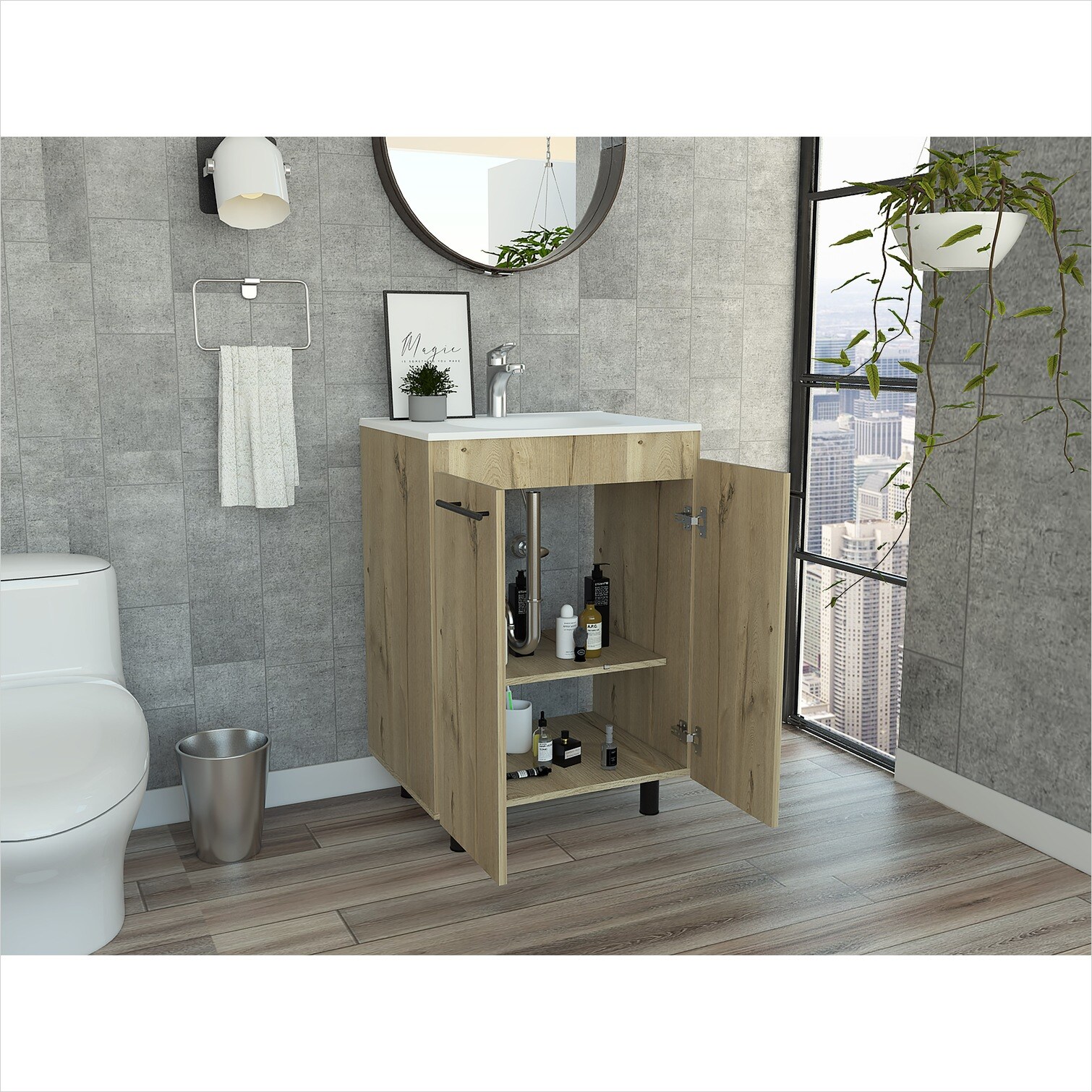 Watnature O0FA4BRMPGQE Bath-Vanity-Combo - View #6