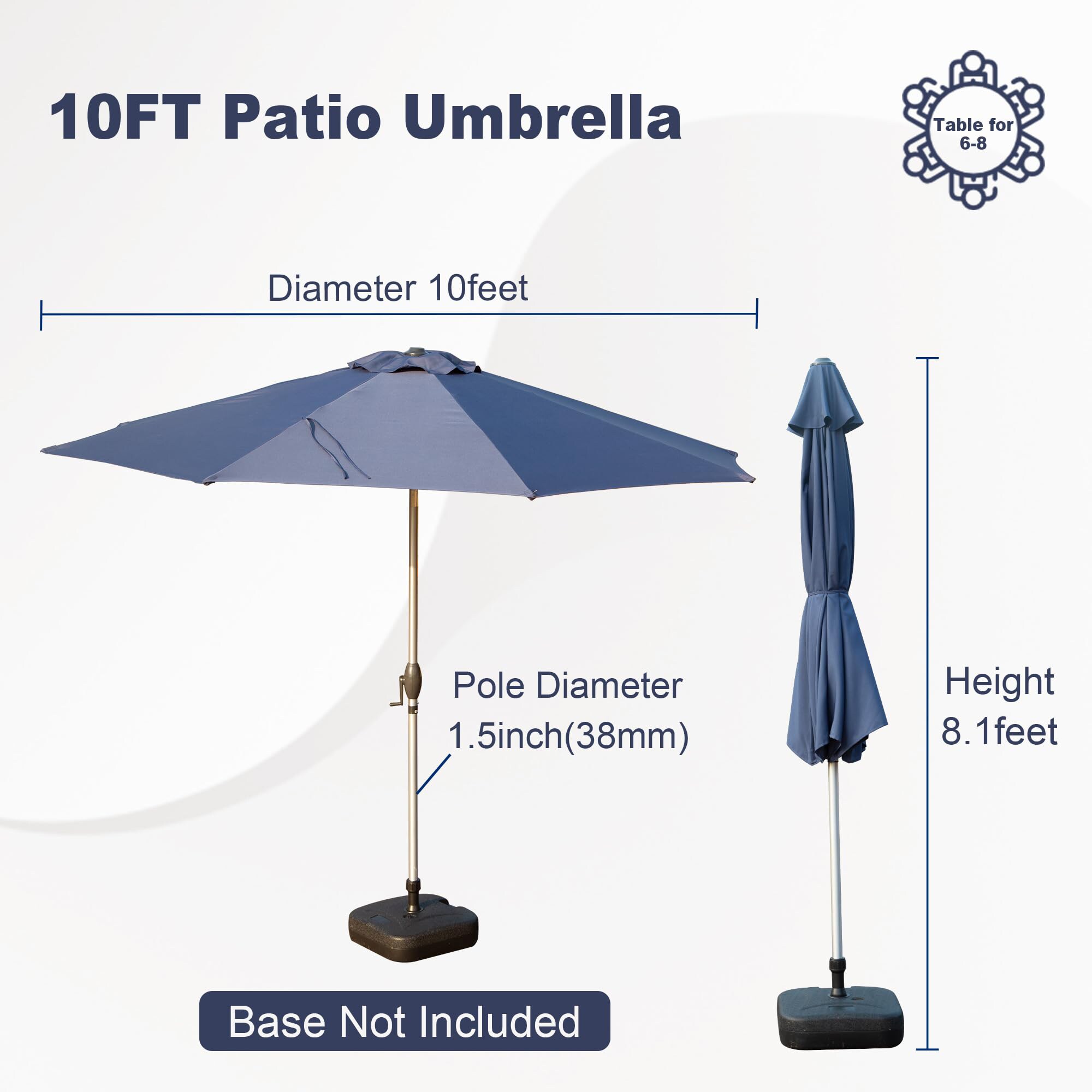 Clihome CL-CPL-95941 Umbrellas-2 - View #5