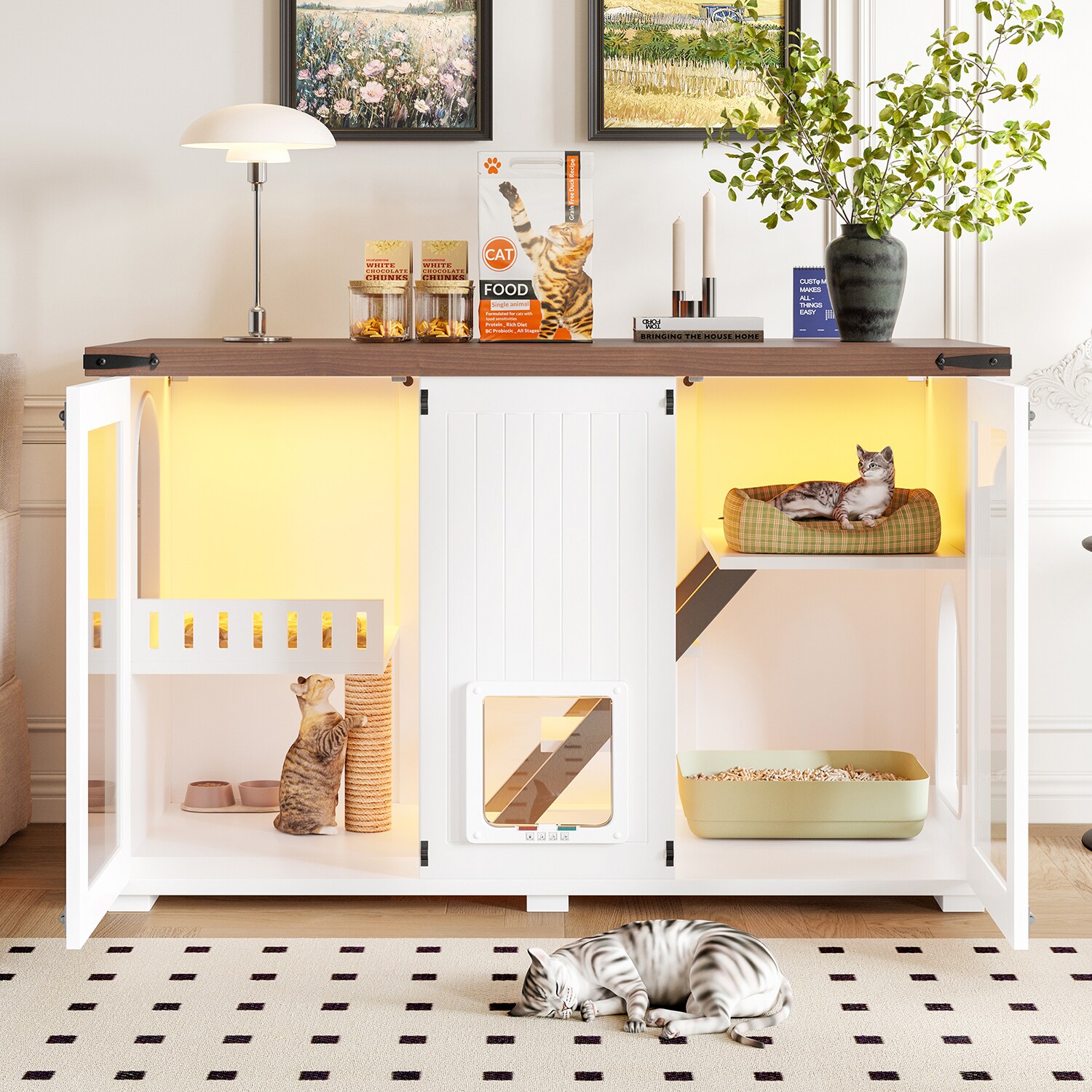 Mondawe MO-GO4707K Cat-Litter-Box - View #2