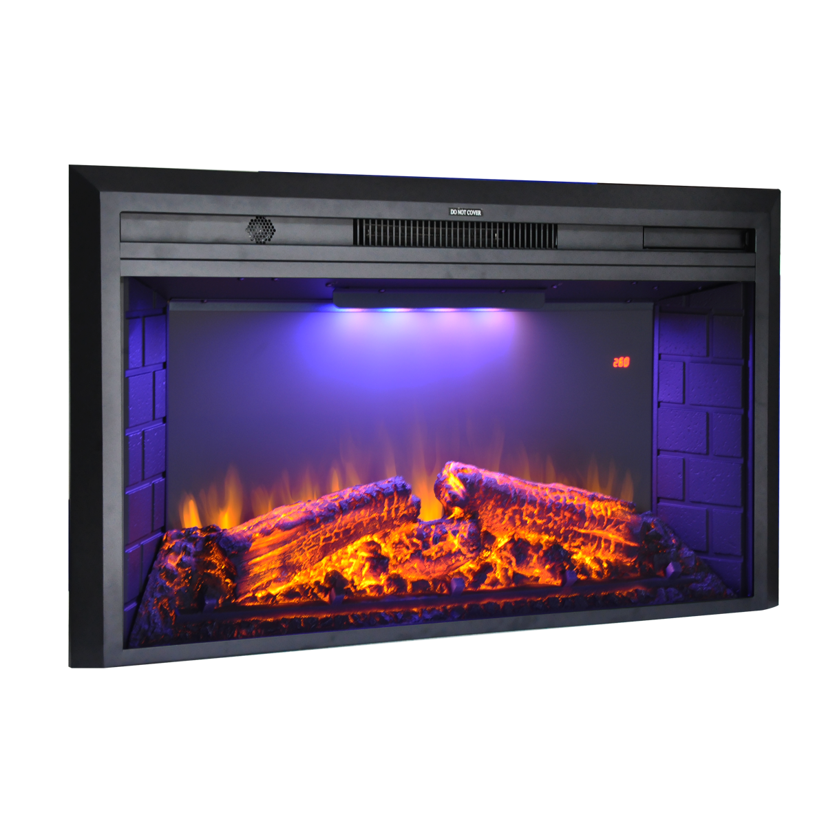 Clihome 35.6-in W LED Electric Fireplace VL-EF33T Uae Electronic uaeelectronic.com