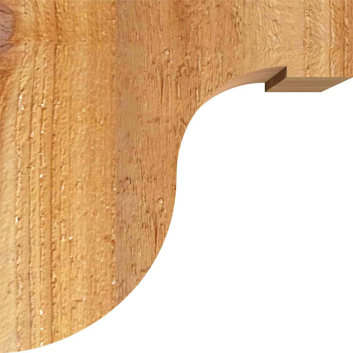 Ekena Millwork COR06X06X06DEL00RWR corbels - View #3