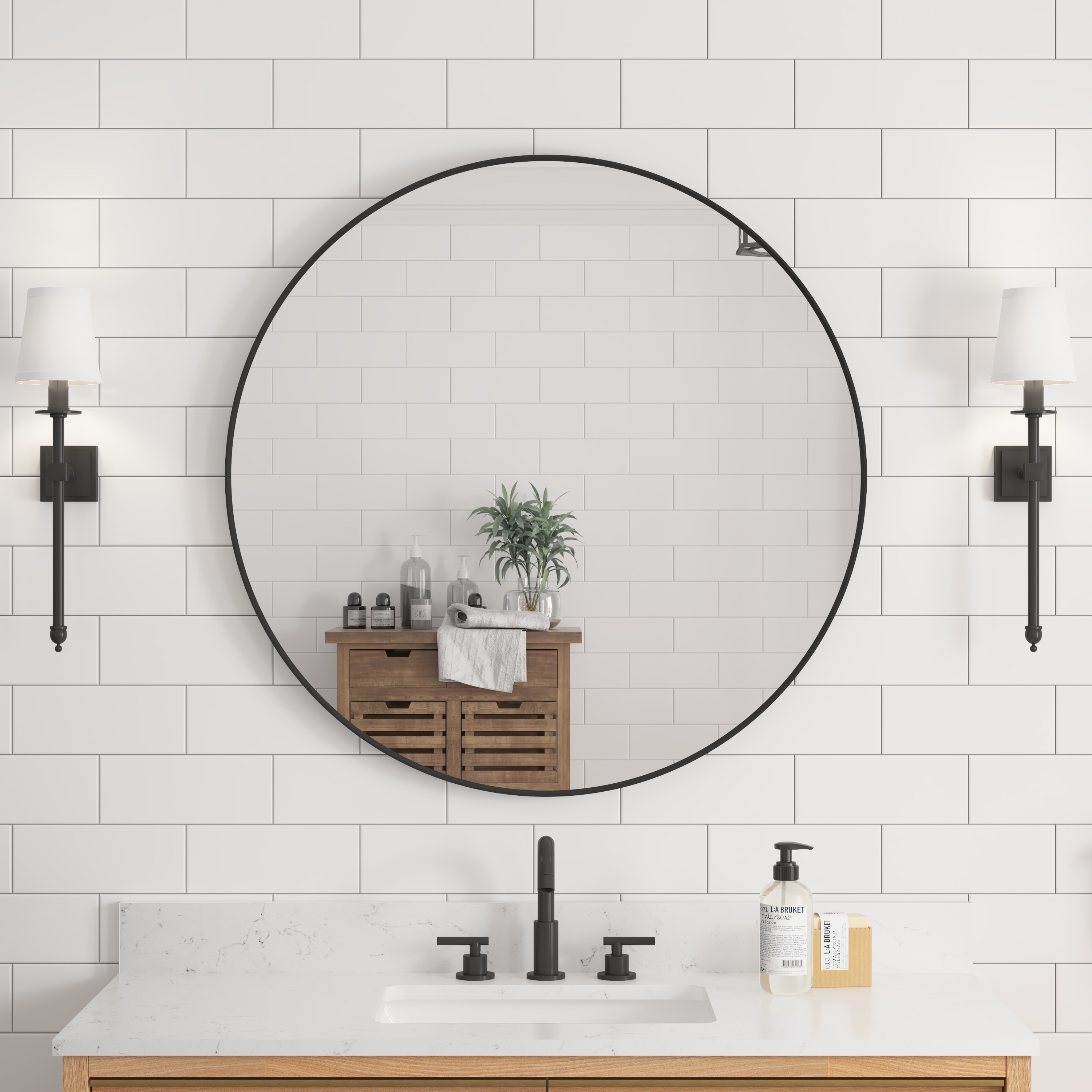 CALVON RC9-3636MB Framed-Bath-Mirrors - View #4