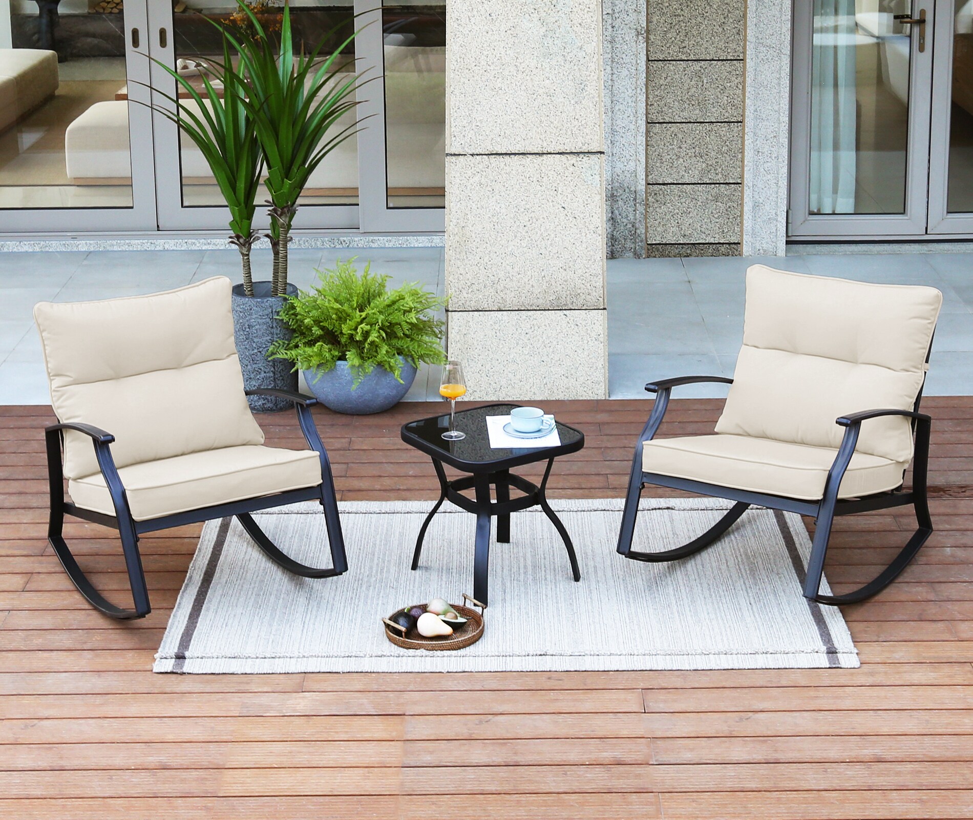 GZMR GZ-SM001B1 Patio-Conversation-Sets - View #2