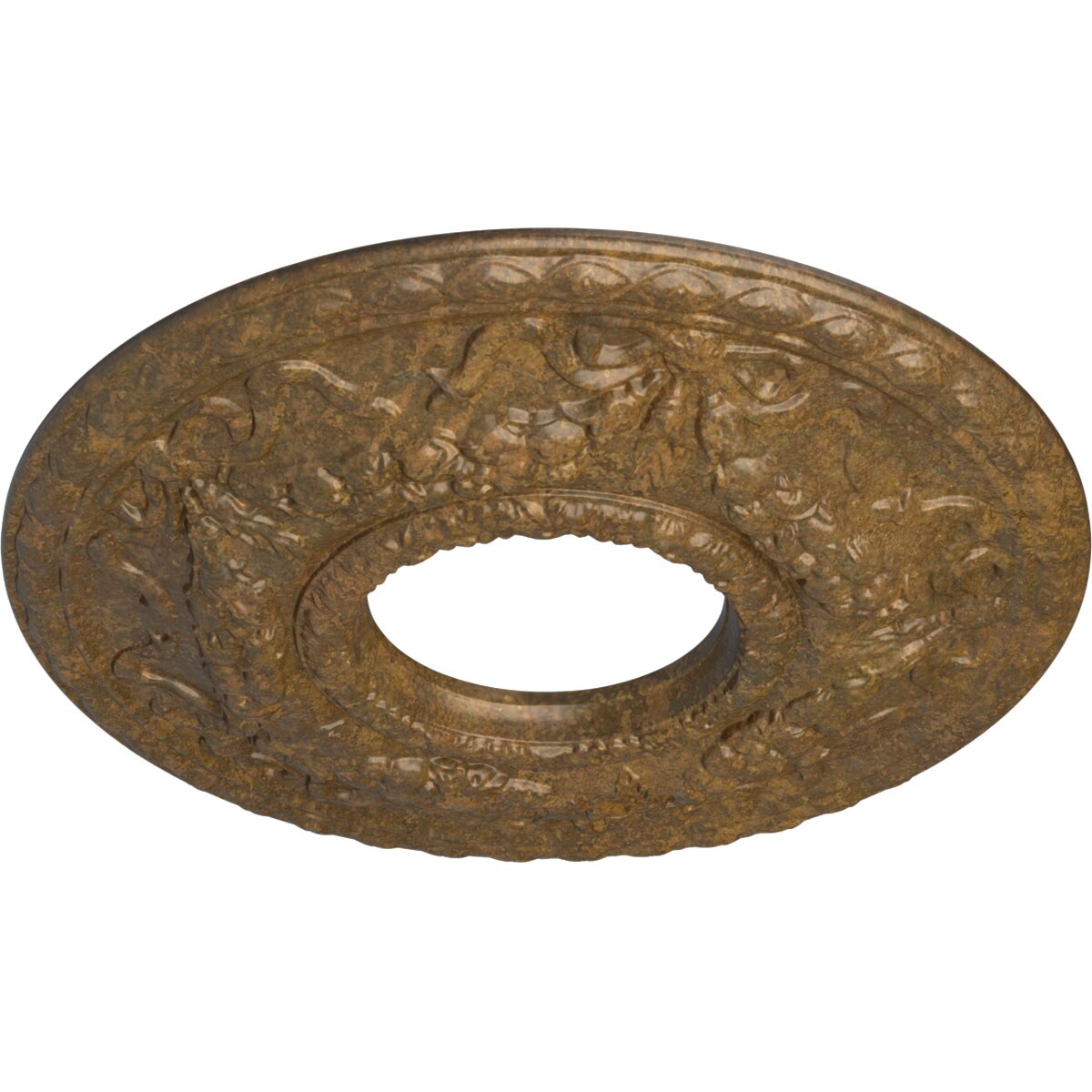 Ekena Millwork CM26HURZS Ceiling-Medallions - View #2
