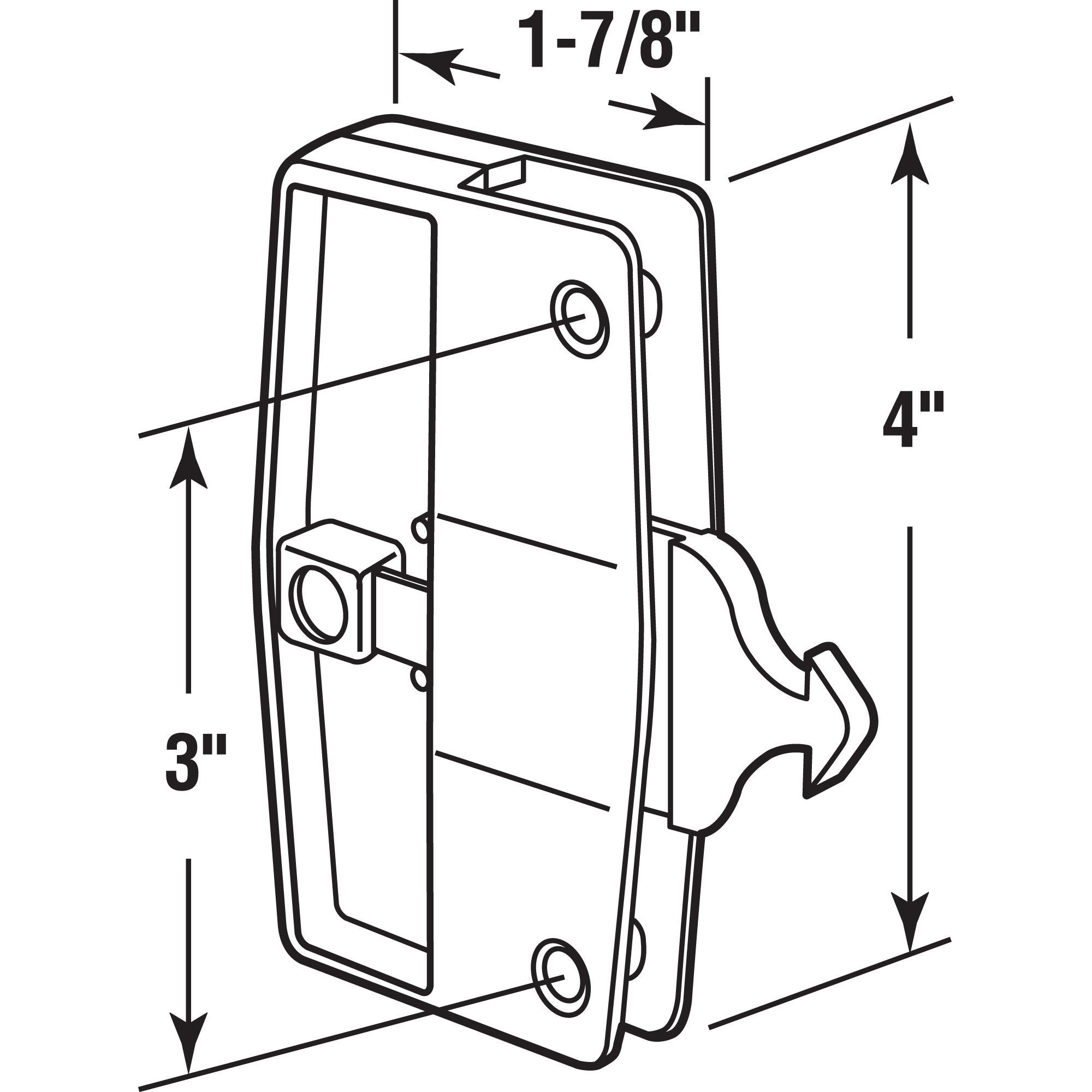 Prime-Line A 165 Sliding-Screen-Door-Handles - View #5