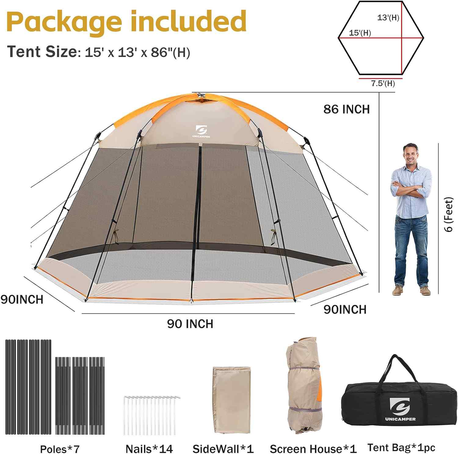 Zeus & Ruta YYX-TENT-05 tents - View #8