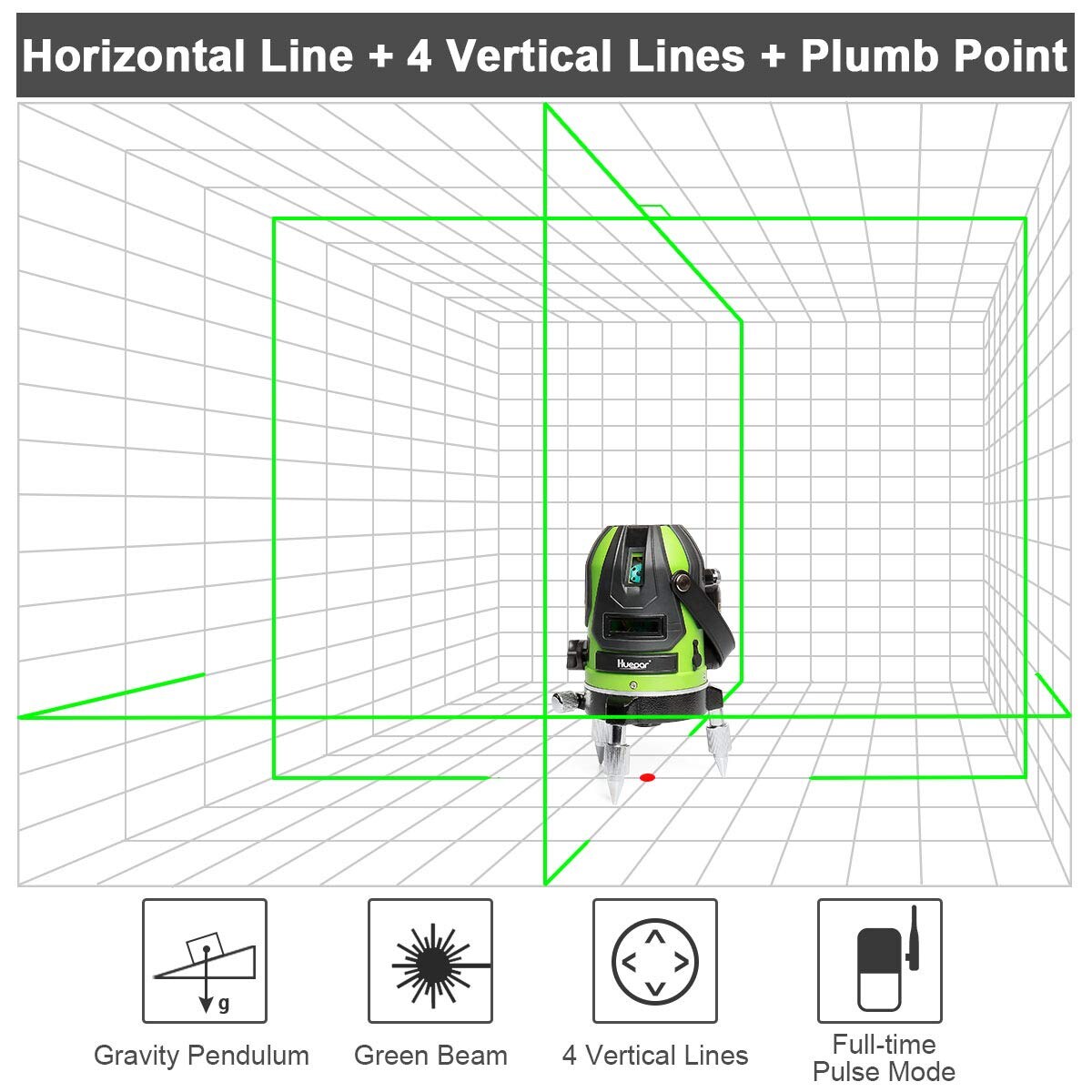 Huepar 6141G Laser-Level - View #7