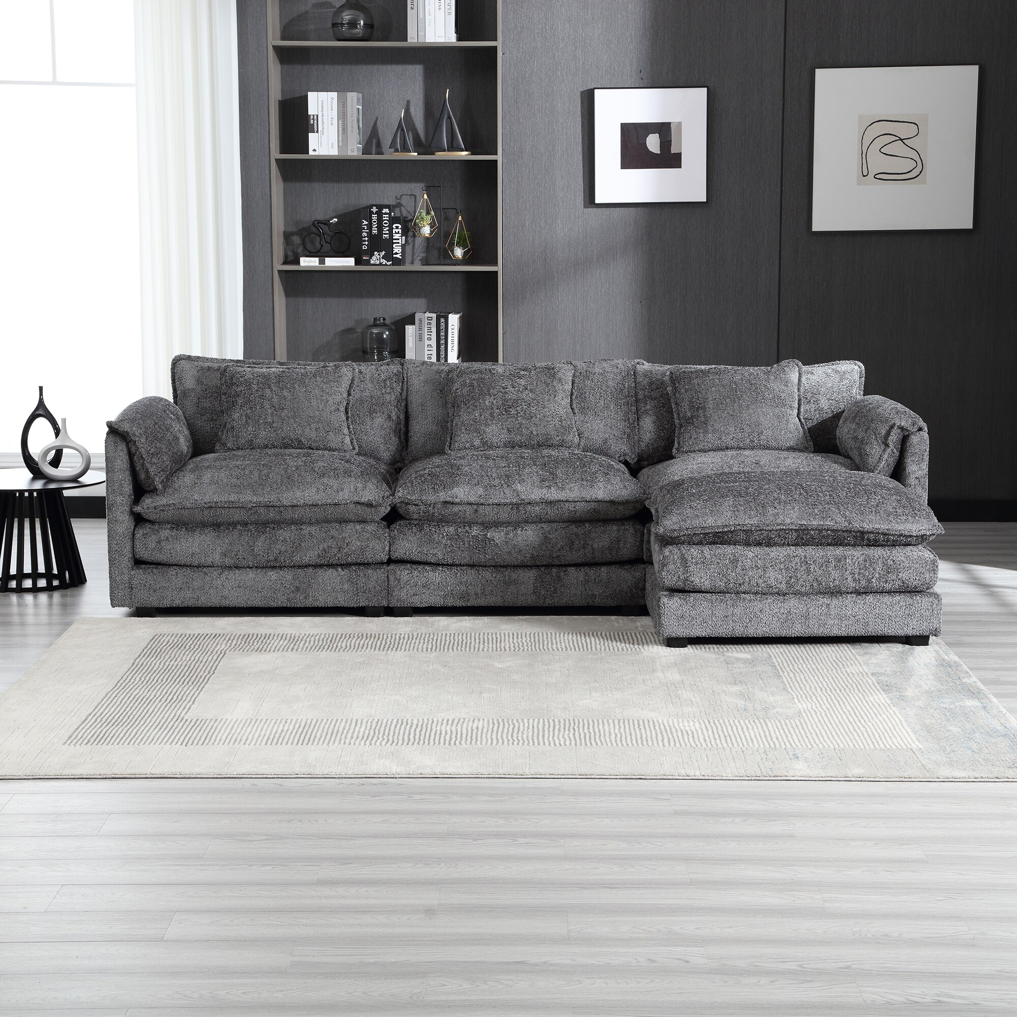 SINOFURN SYA370098BK Sofas-Loveseats - View #9