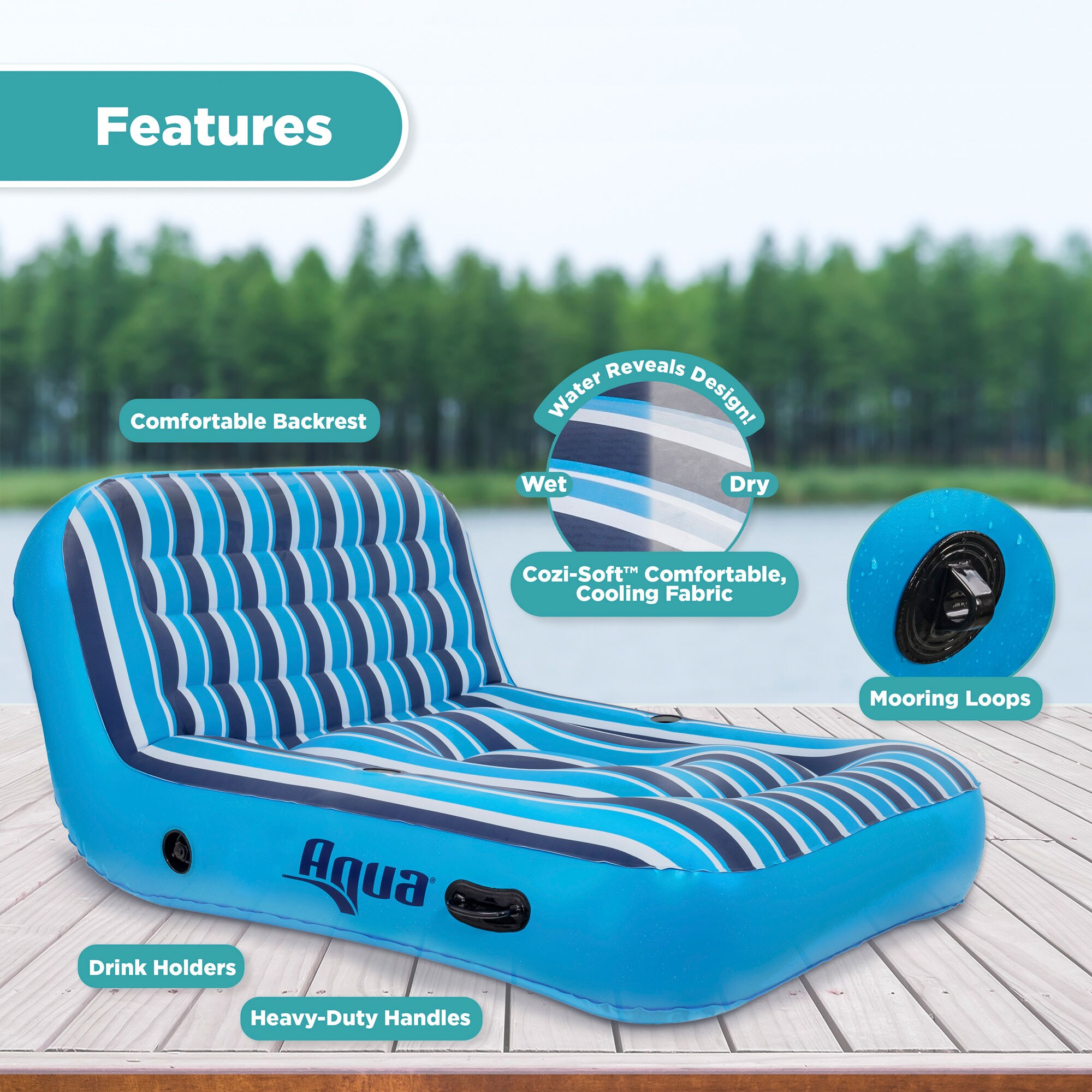 Aqua Leisure 152099 Pool-Toys-Floats - View #5