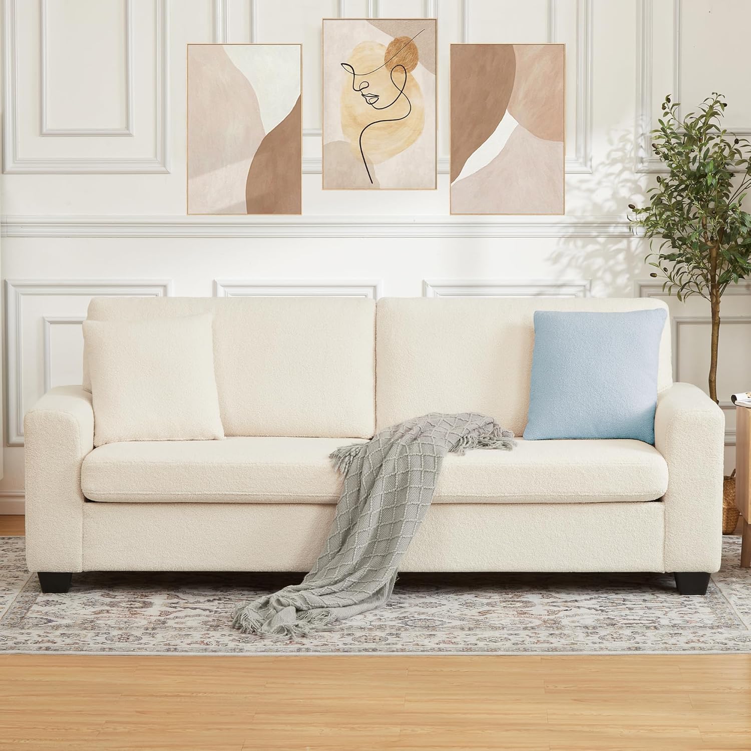 Qeetex LXL-PHK-337UBLR8 Sofas-Loveseats - View #3