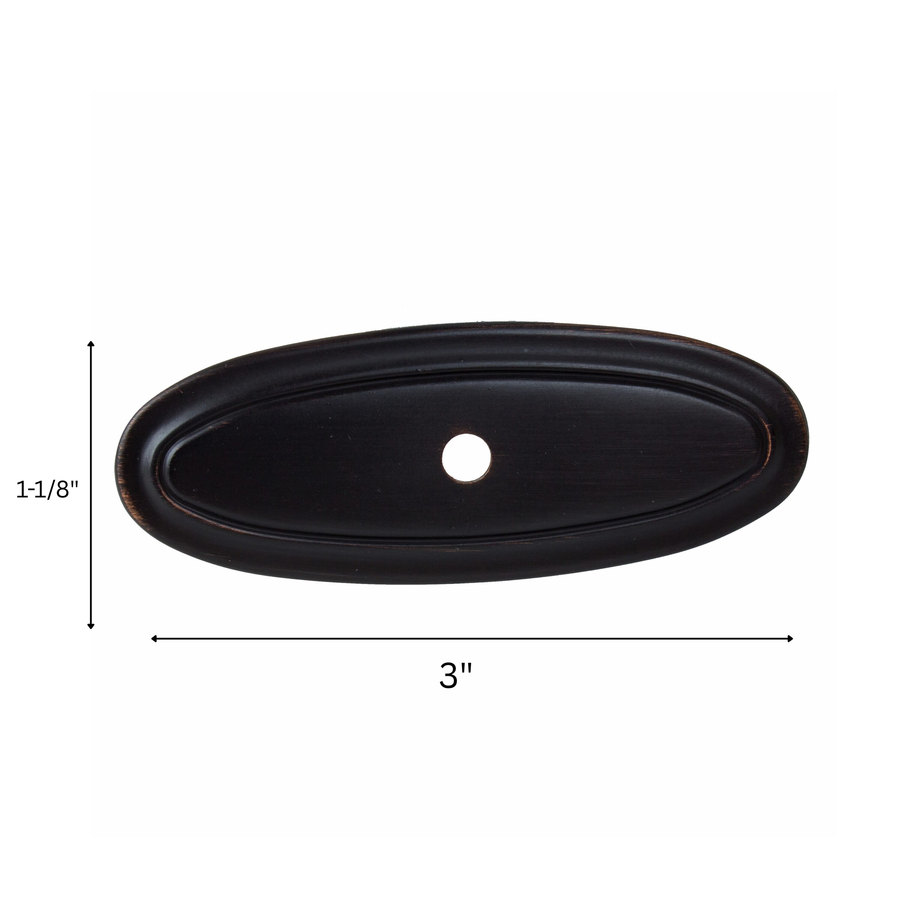 GlideRite Hardware 1034-ORB-5 Cabinet-Pulls - View #3