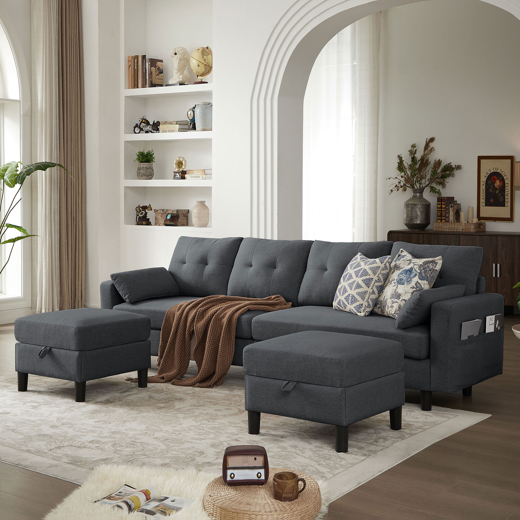 Jarenie YMX45DG Sofas-Loveseats - View #3