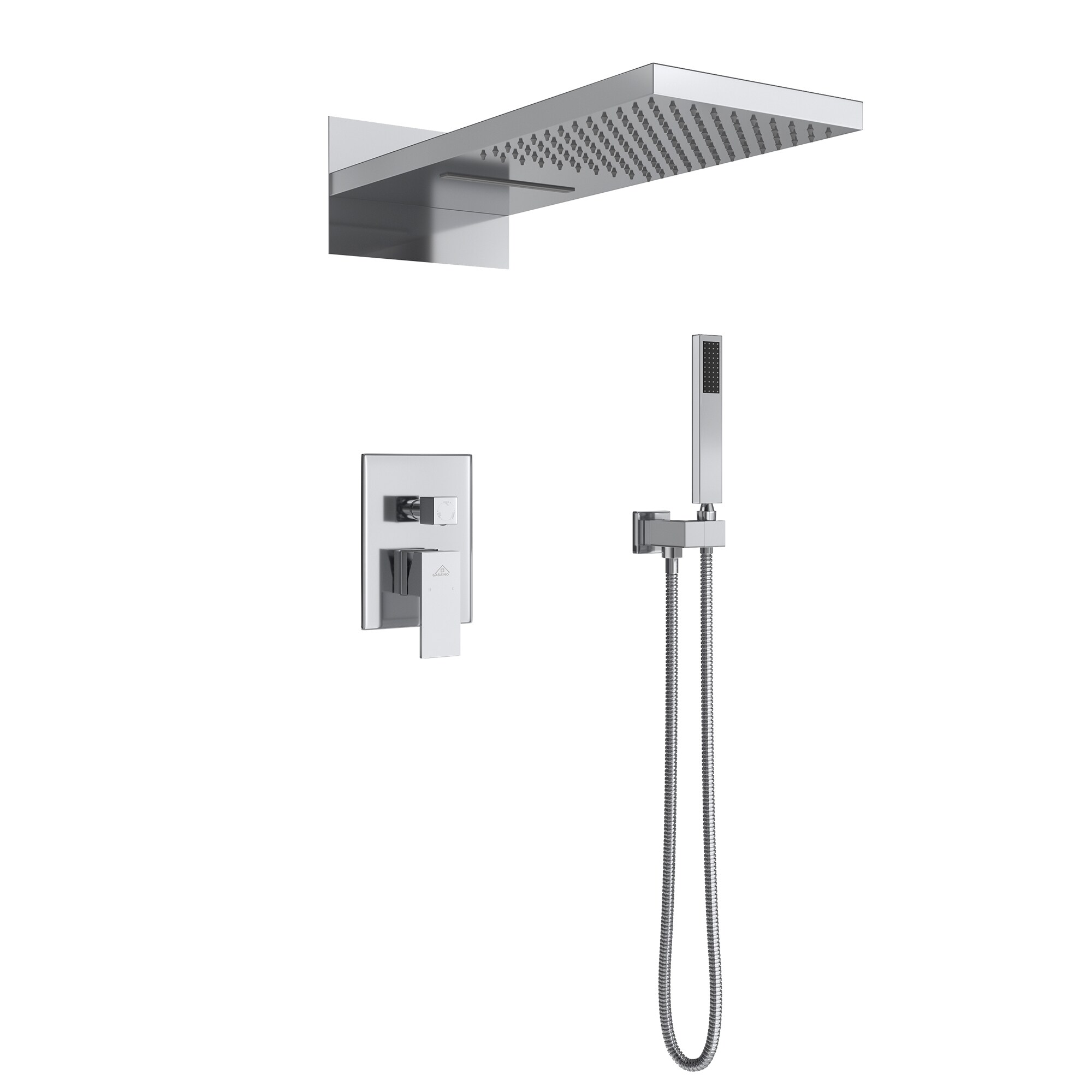 CASAINC M6630-A-22-CP Showerhead-Bar-Panels - View #12