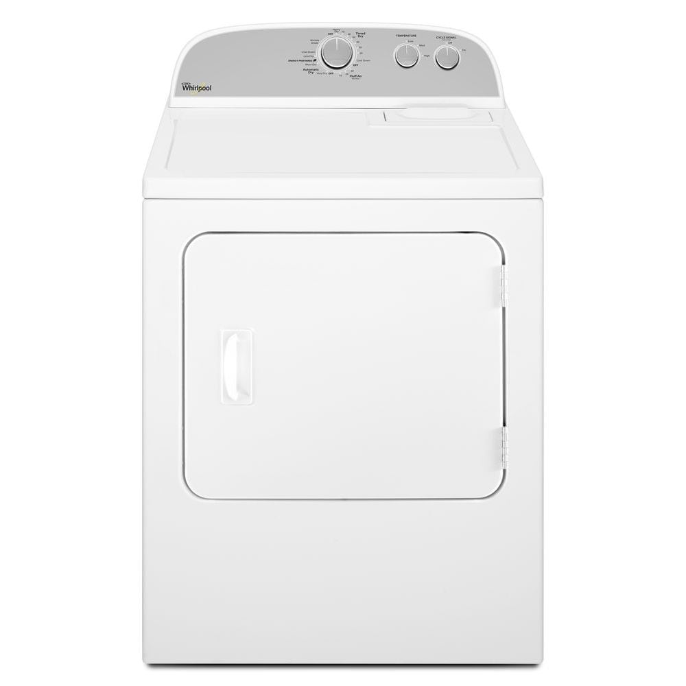 Whirlpool 7-cu ft Electric Dryer (White) in the Electric Dryers department  at