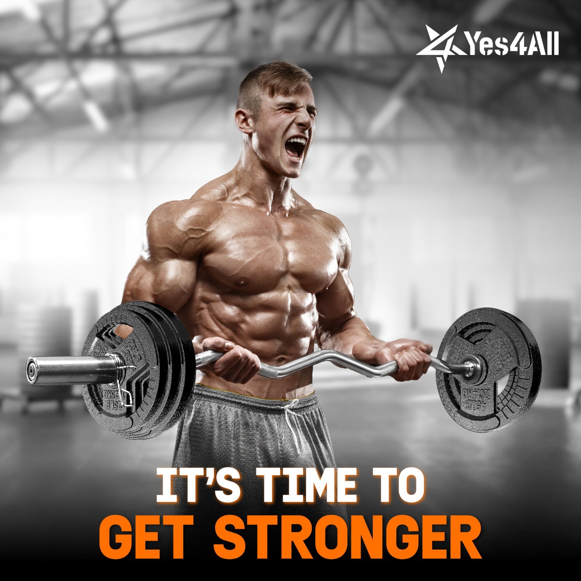 Yes4All N5LF Barbells-Weight-Bars-Plates - View #6