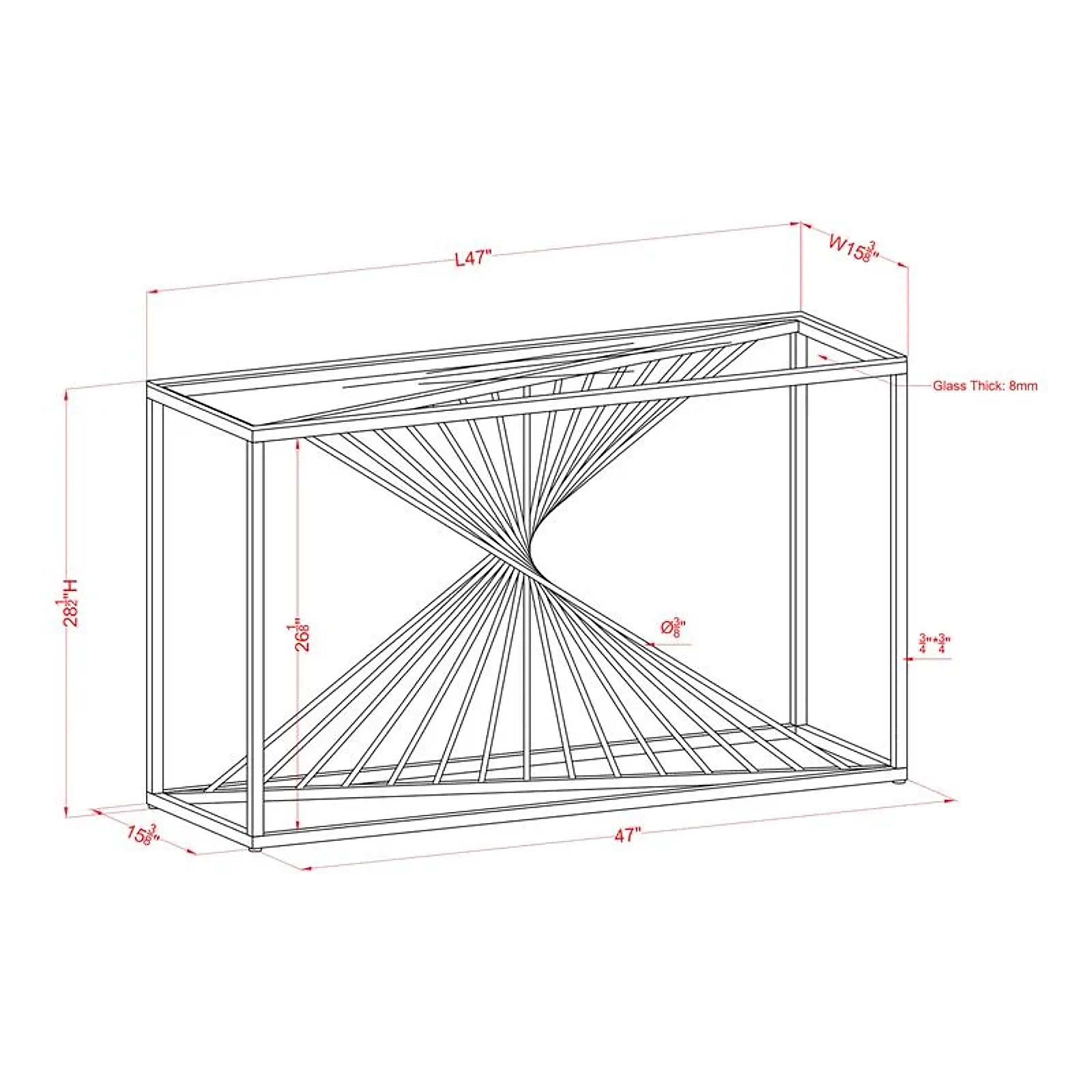 Furniture of America IDF-AC297 Console-Sofa-Tables - View #8