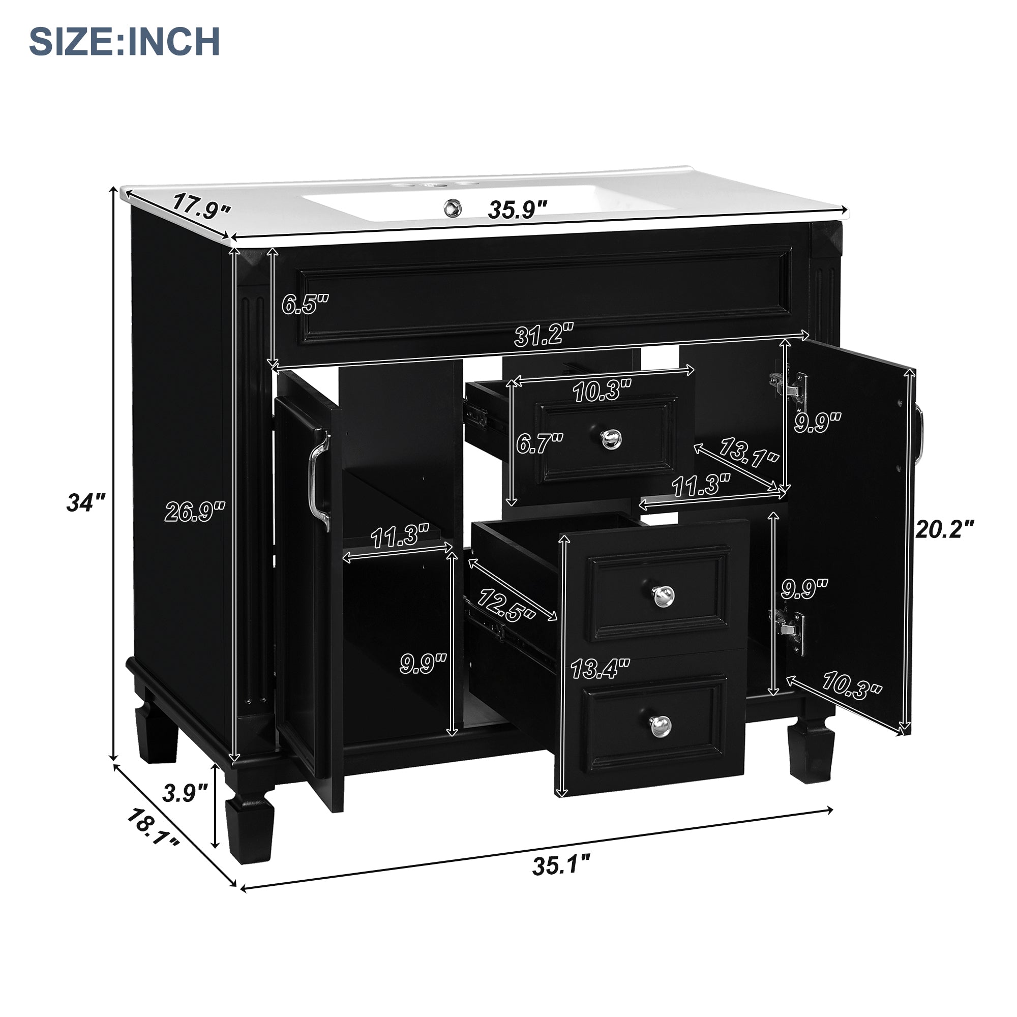 Tatayosi TP230231B Bath-Vanity-Combo - View #5