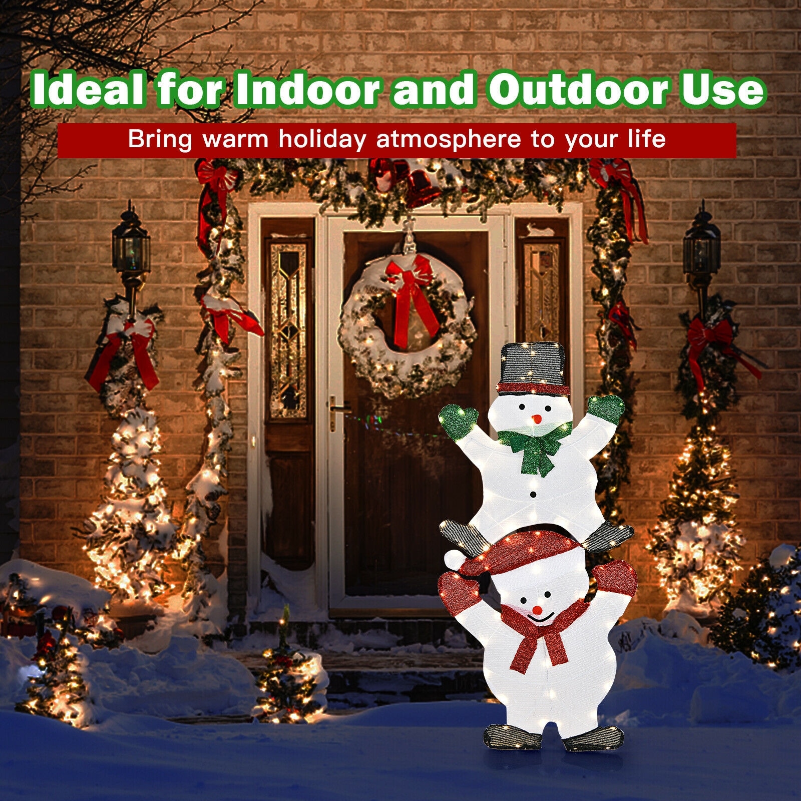 WELLFOR EU-HPY-10023US Outdoor-Christmas-Decor - View #8