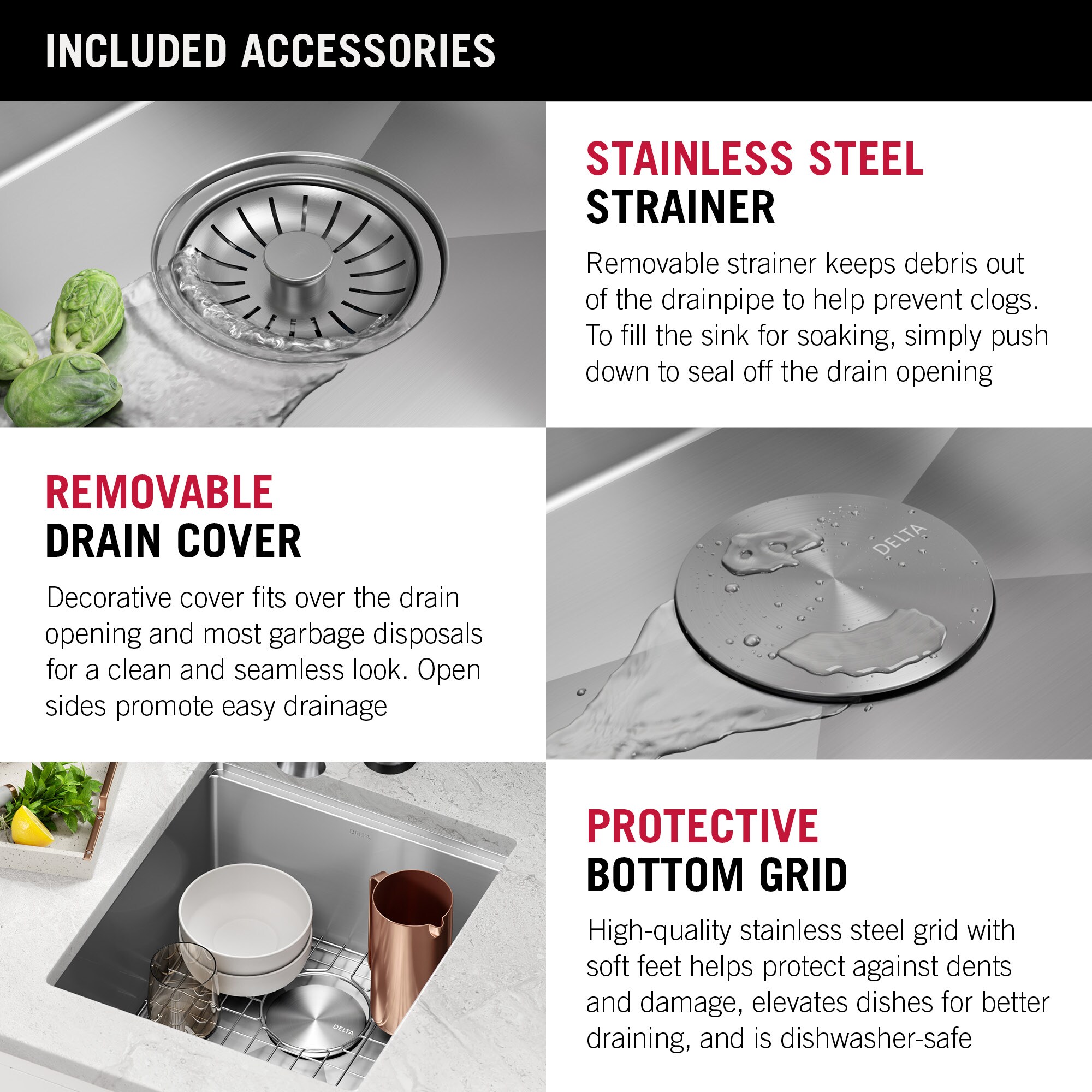 Delta 95B9032-17S-SS Bar-Prep-Sinks - View #12