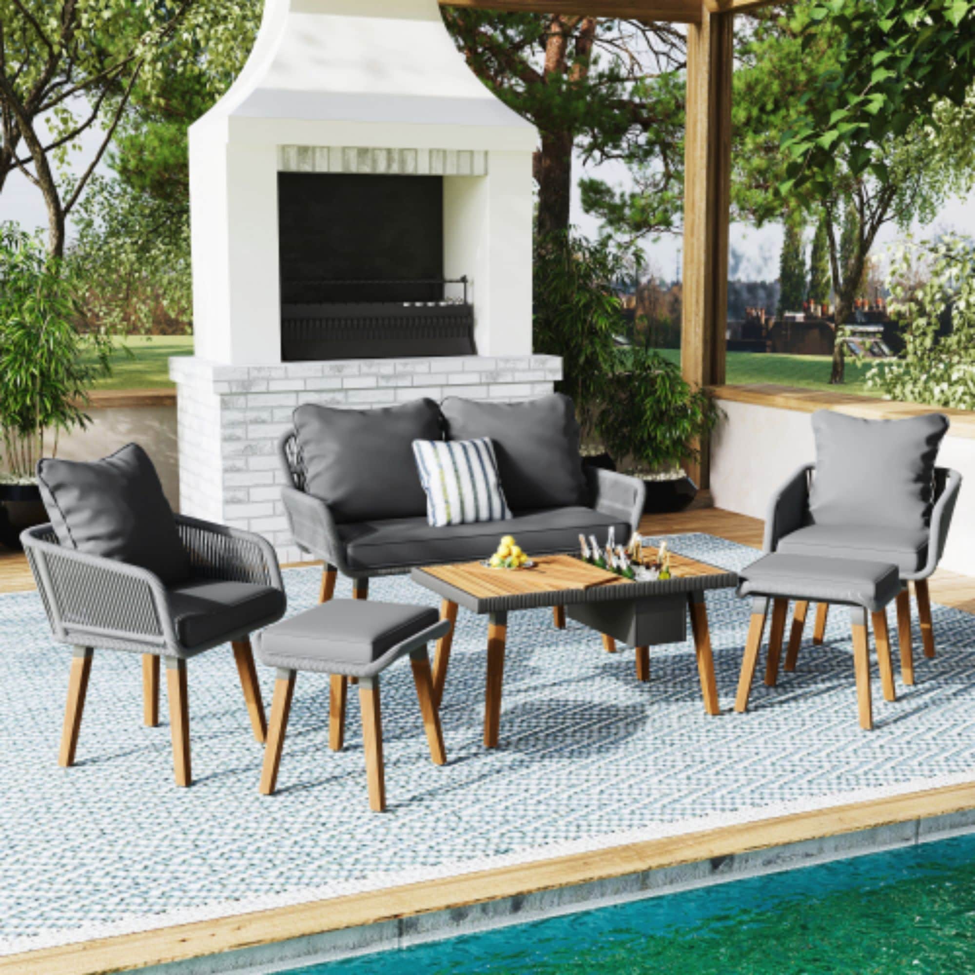CASAINC CA-5A01BC Patio-Conversation-Sets - View #3