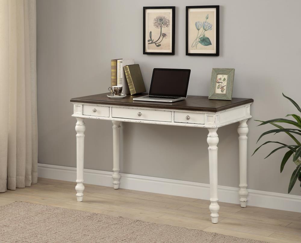 Coast to Coast 48-in White Writing Desk in the Desks department at ...