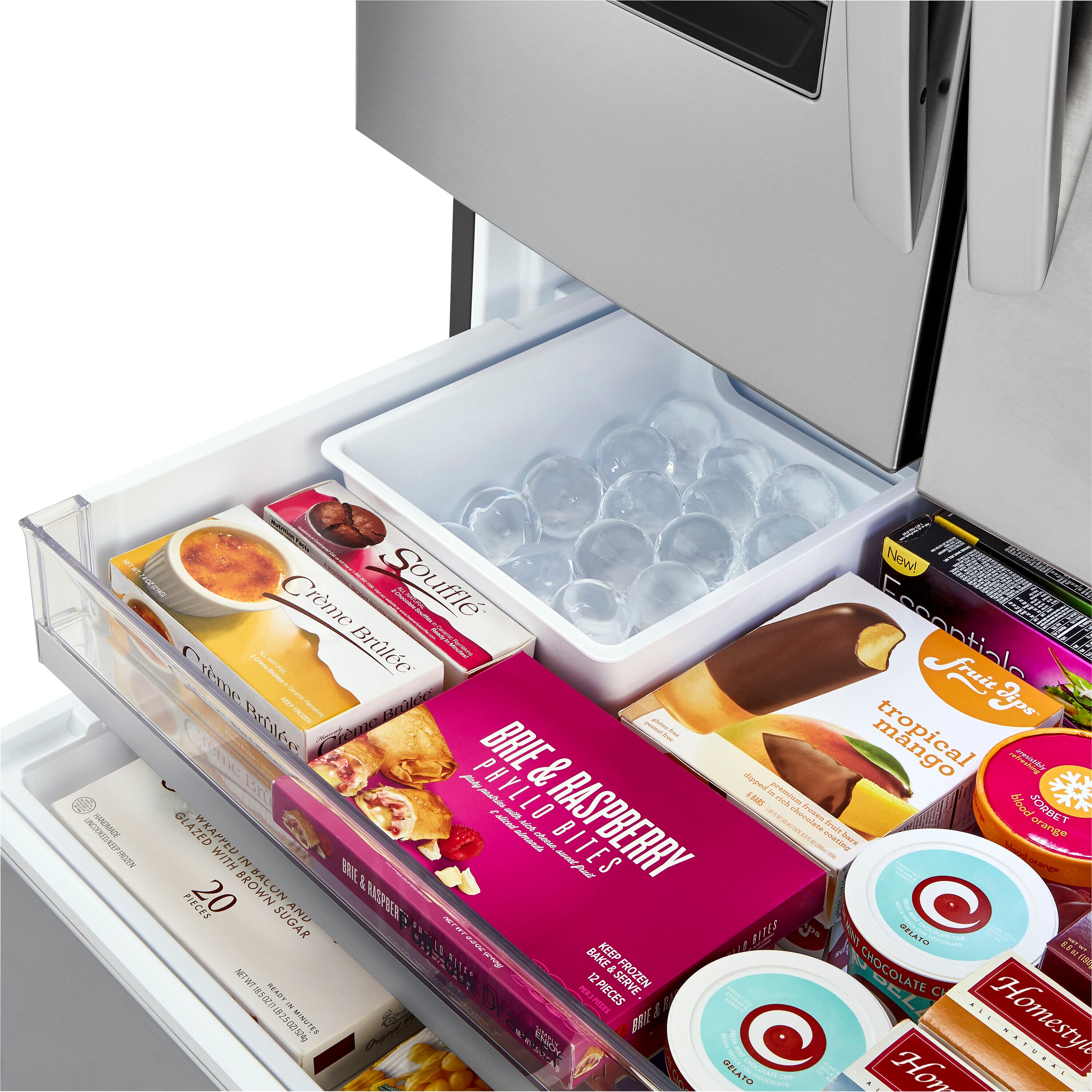 LG 30 cu. ft. French Door Smart Refrigerator, InstaView Door-In-Door, Dual  Ice with Craft Ice in PrintProof Stainless Steel LRFVS3006S - The Home Depot