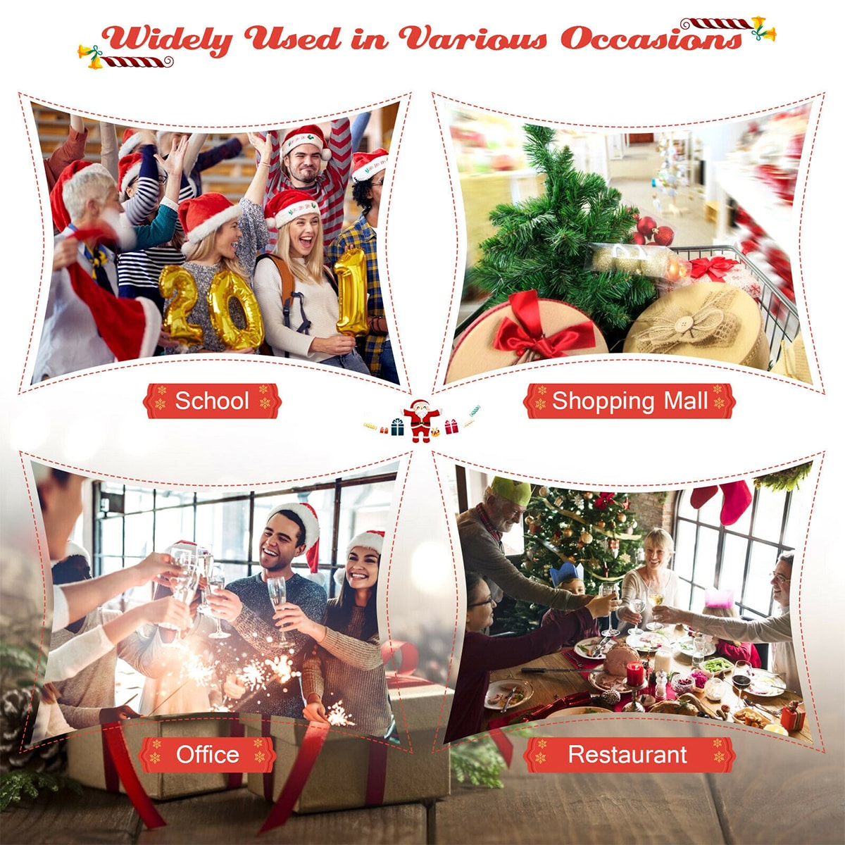 Forclover HYC-CM184 Artificial-Christmas-Trees - View #12