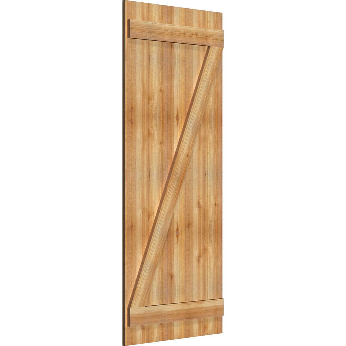 Ekena Millwork RBJ06Z26X063RWR Exterior-Shutters - View #2