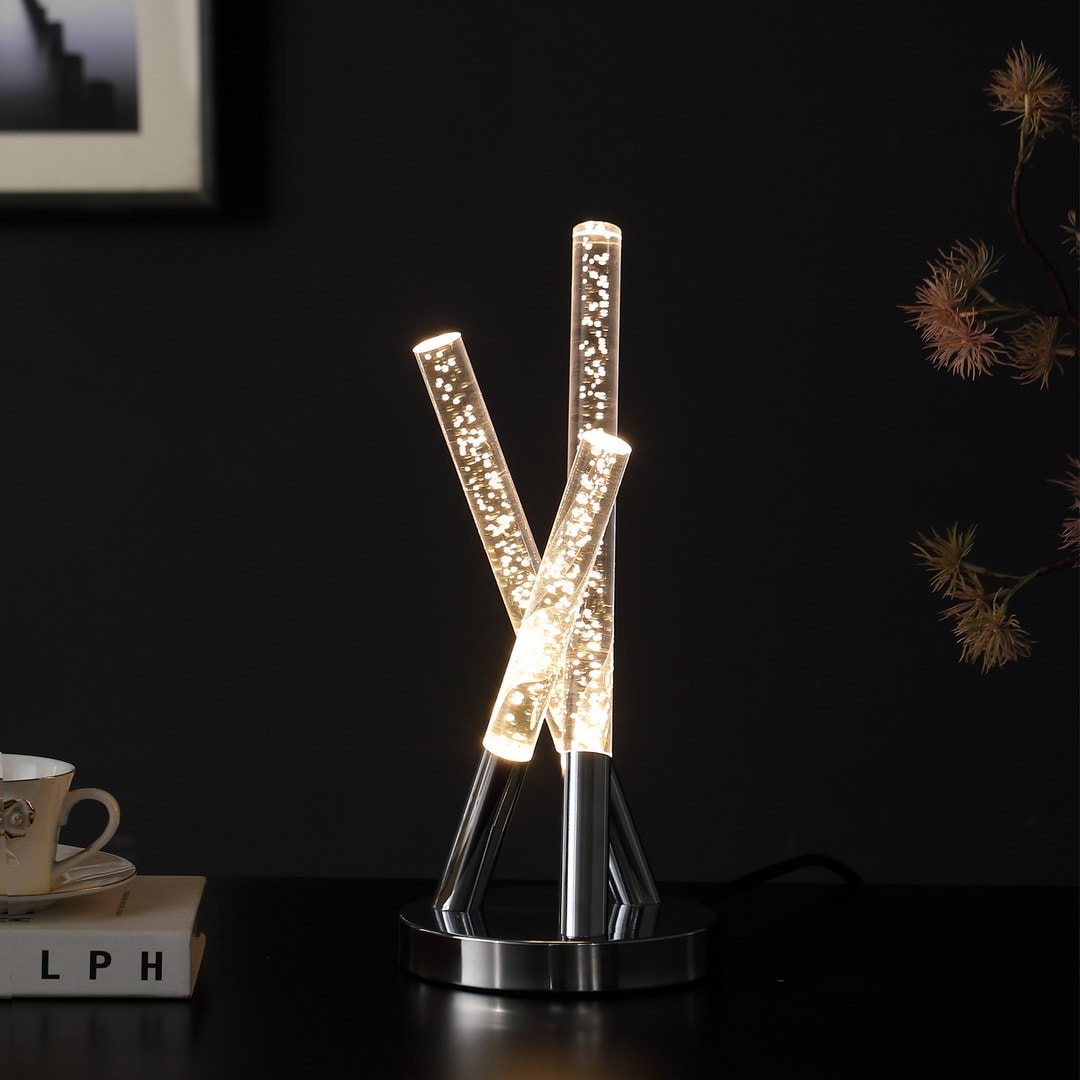ZAKLOOP MD072116677 Lamp 14.5-in Magnifying Multiple colors Standard Desk Lamp with Resin Shade