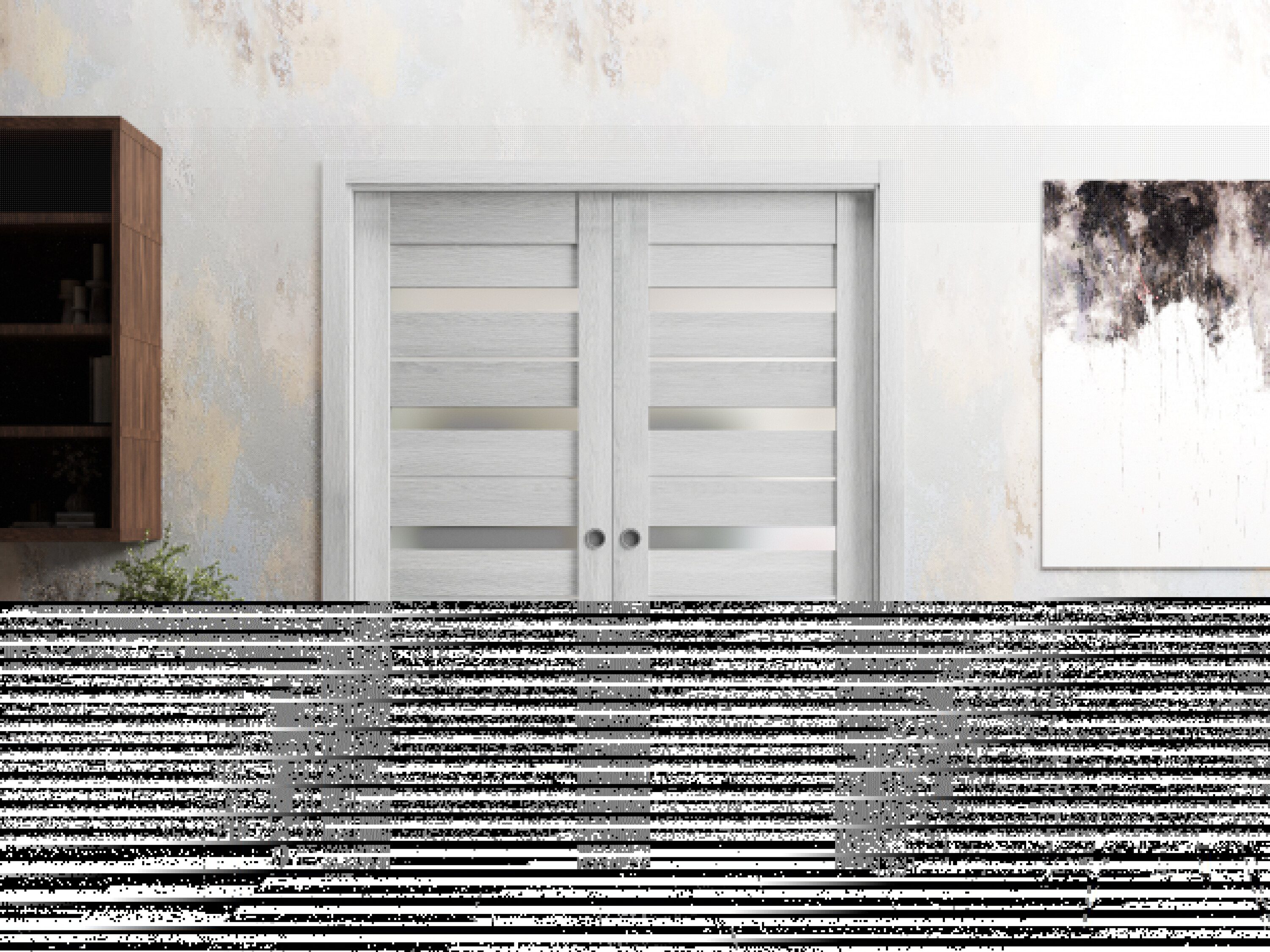 SARTODOORS QUA4445DPOAK2484 French-Doors - View #5