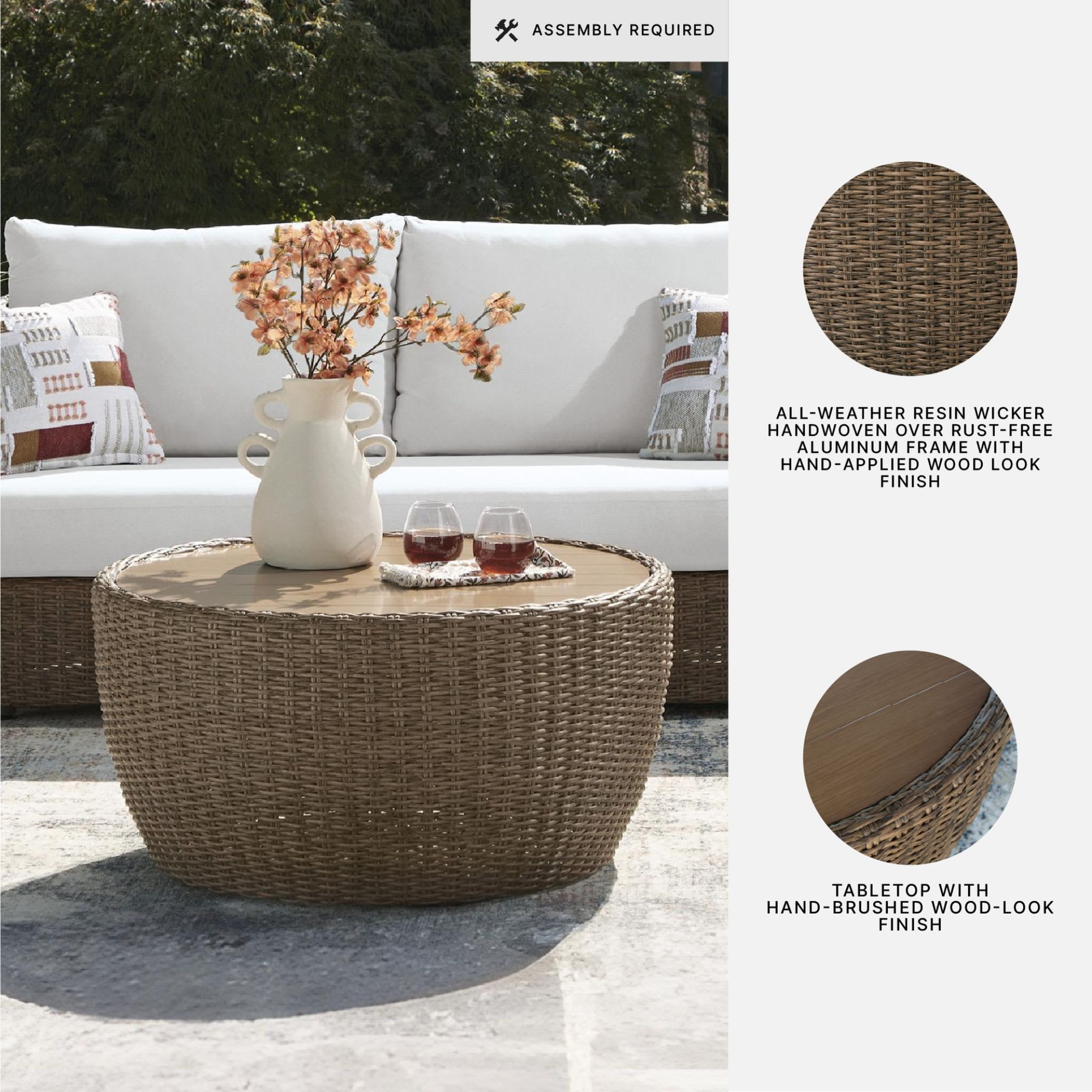 Signature Design by Ashley P503-708 Patio-Tables - View #3