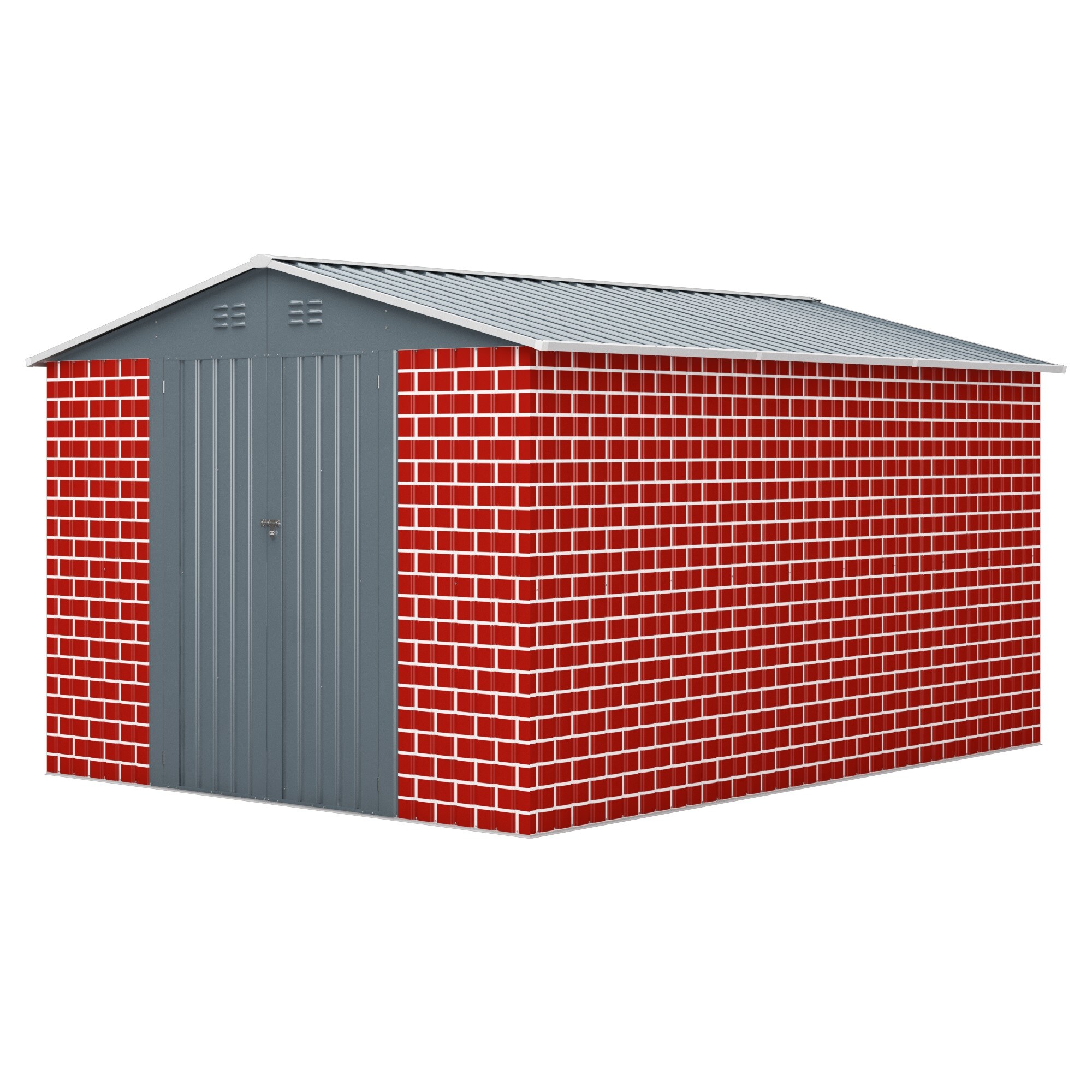 Mondawe MD-HG61M1381 Metal-Storage-Buildings-Sheds - View #3