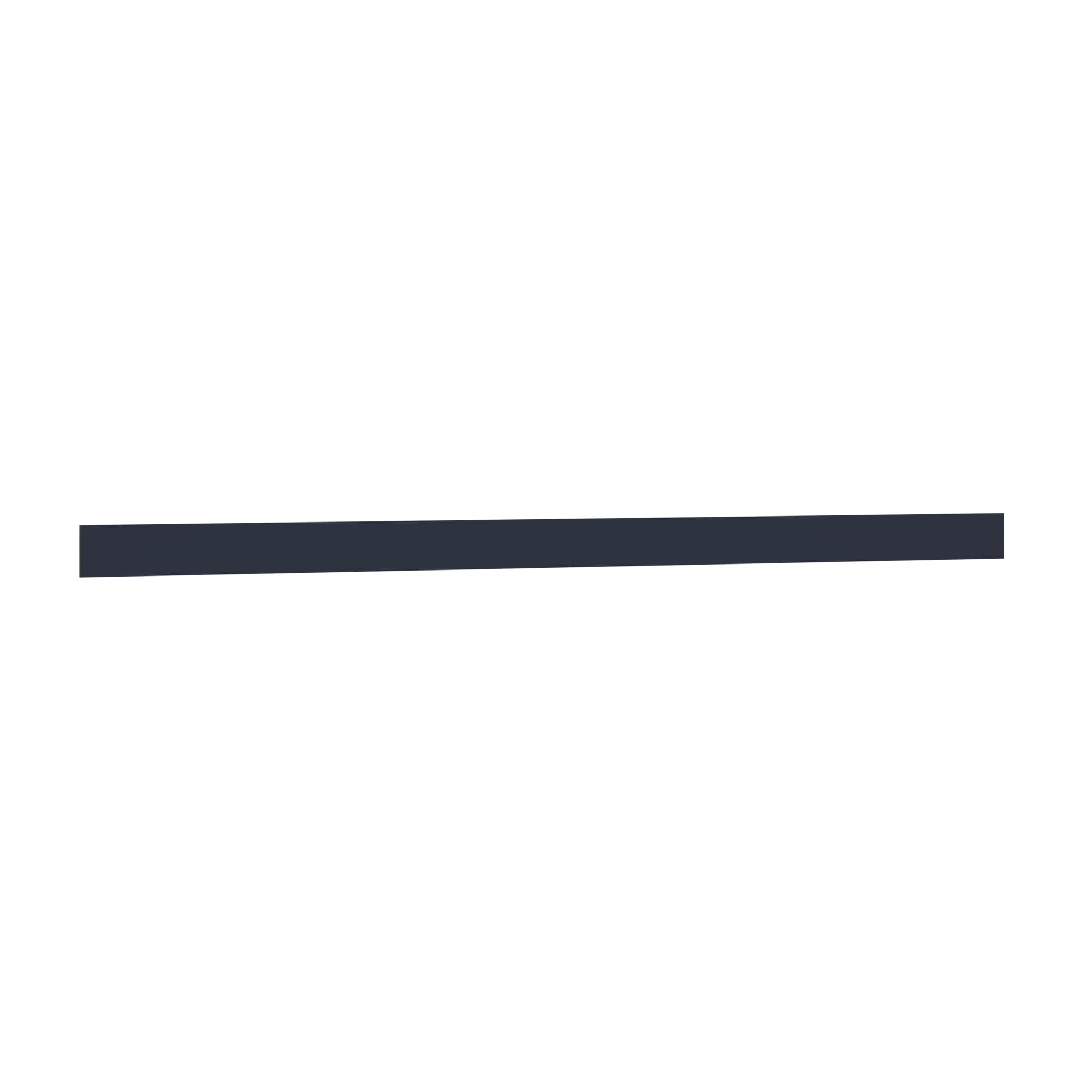 KraftMaid Momentum WMTK8G77 Deveron Cabinet Toe Kick 96-in W x 4.5-in H x 0.125-in D Midnight Painted