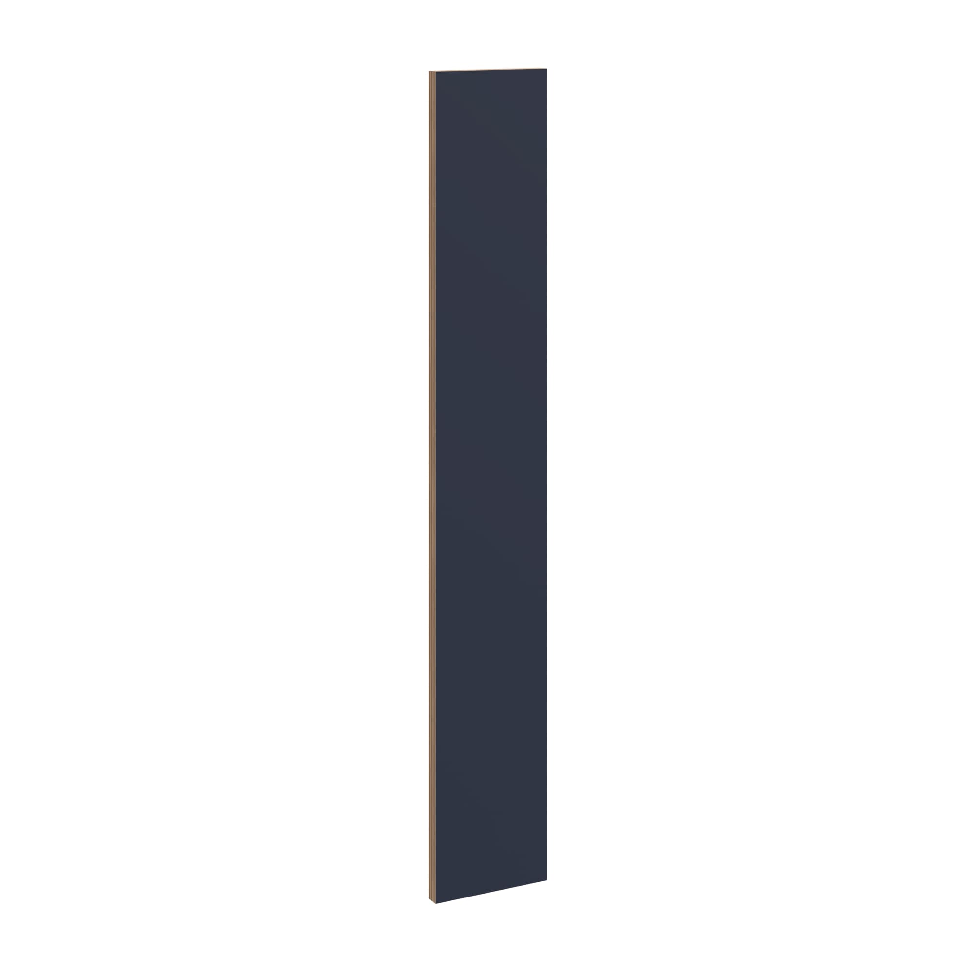 KraftMaid Momentum WF6.39G77 Deveron Cabinet Fill Strip 6-in W x 39-in H x 0.75-in D Midnight Painted