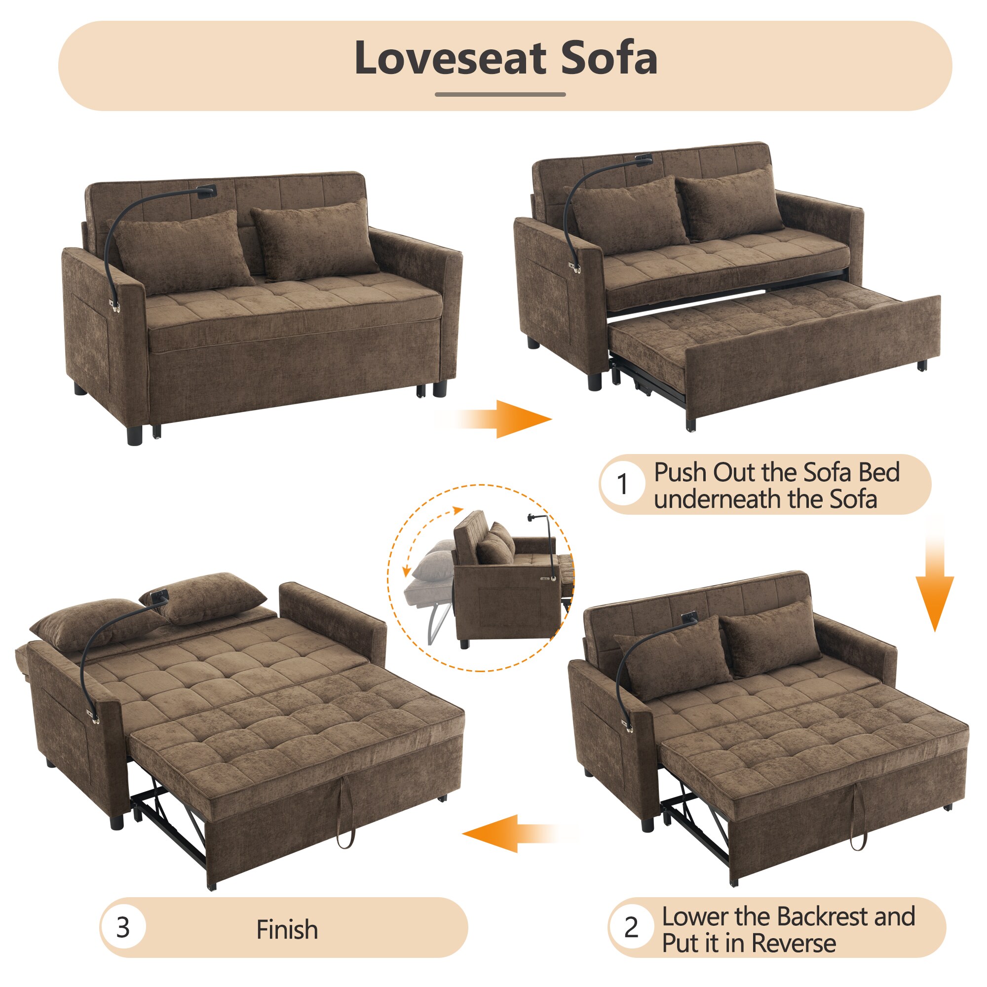 LOVMOR SF-X-N719P208853D futons - View #3