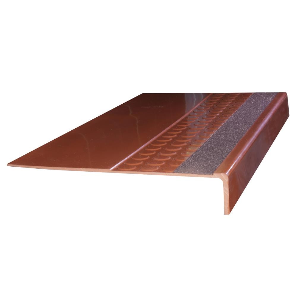 Flexco #575 Series 12-in X 36-in Earth Vinyl Stair Tread In The Stair 