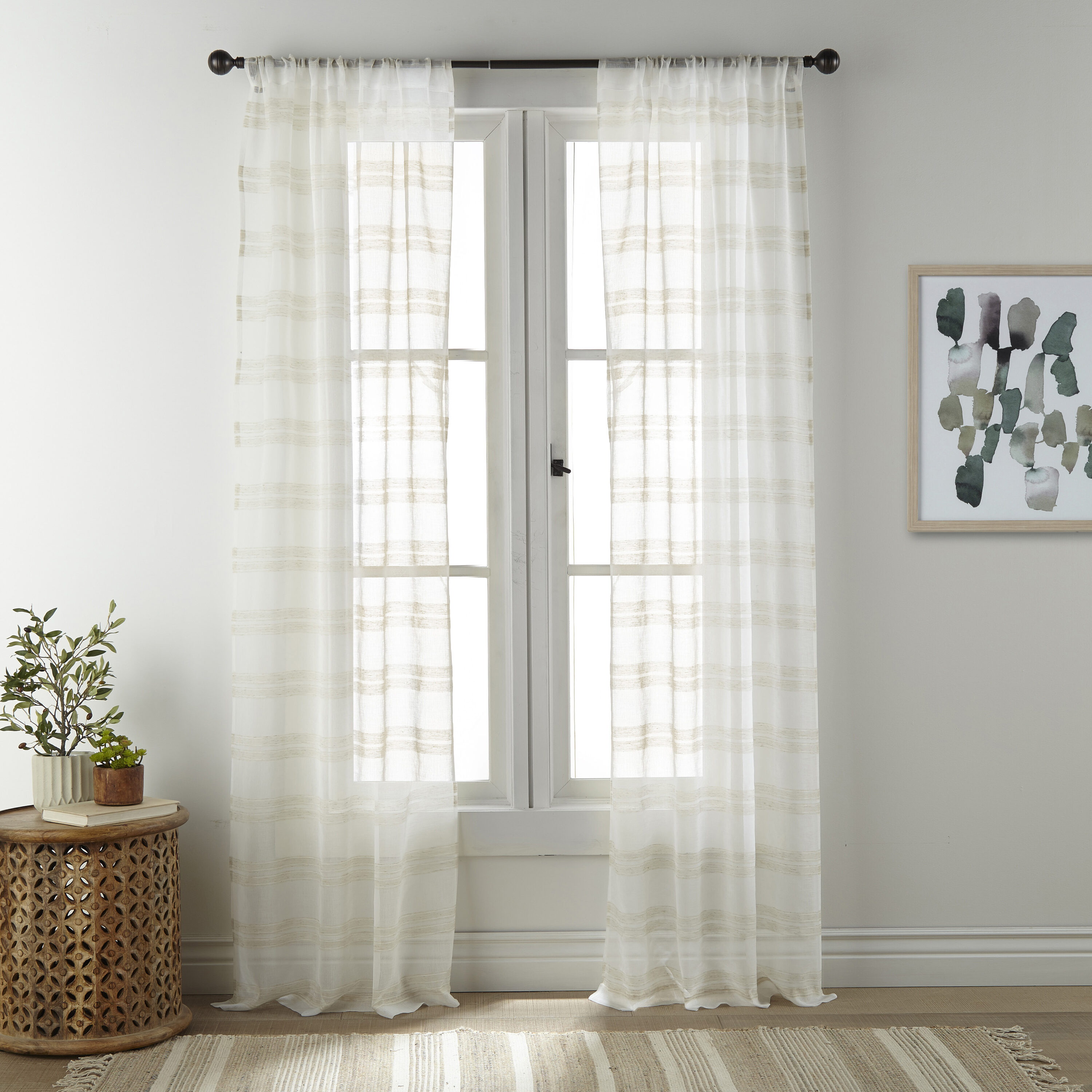 Voile Curtains & Drapes at