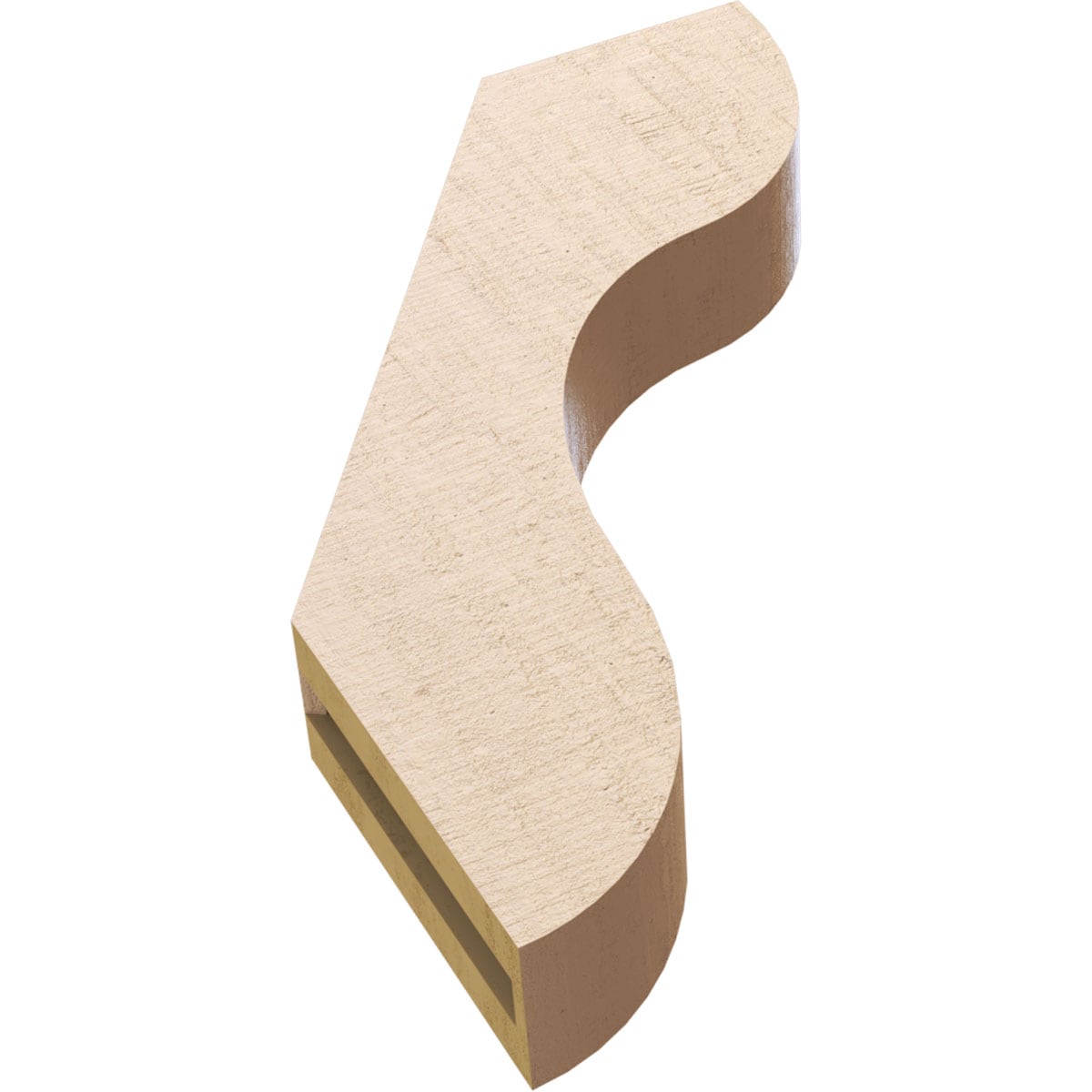 Ekena Millwork BRCUR03X16X22CARRCPR braces - View #7