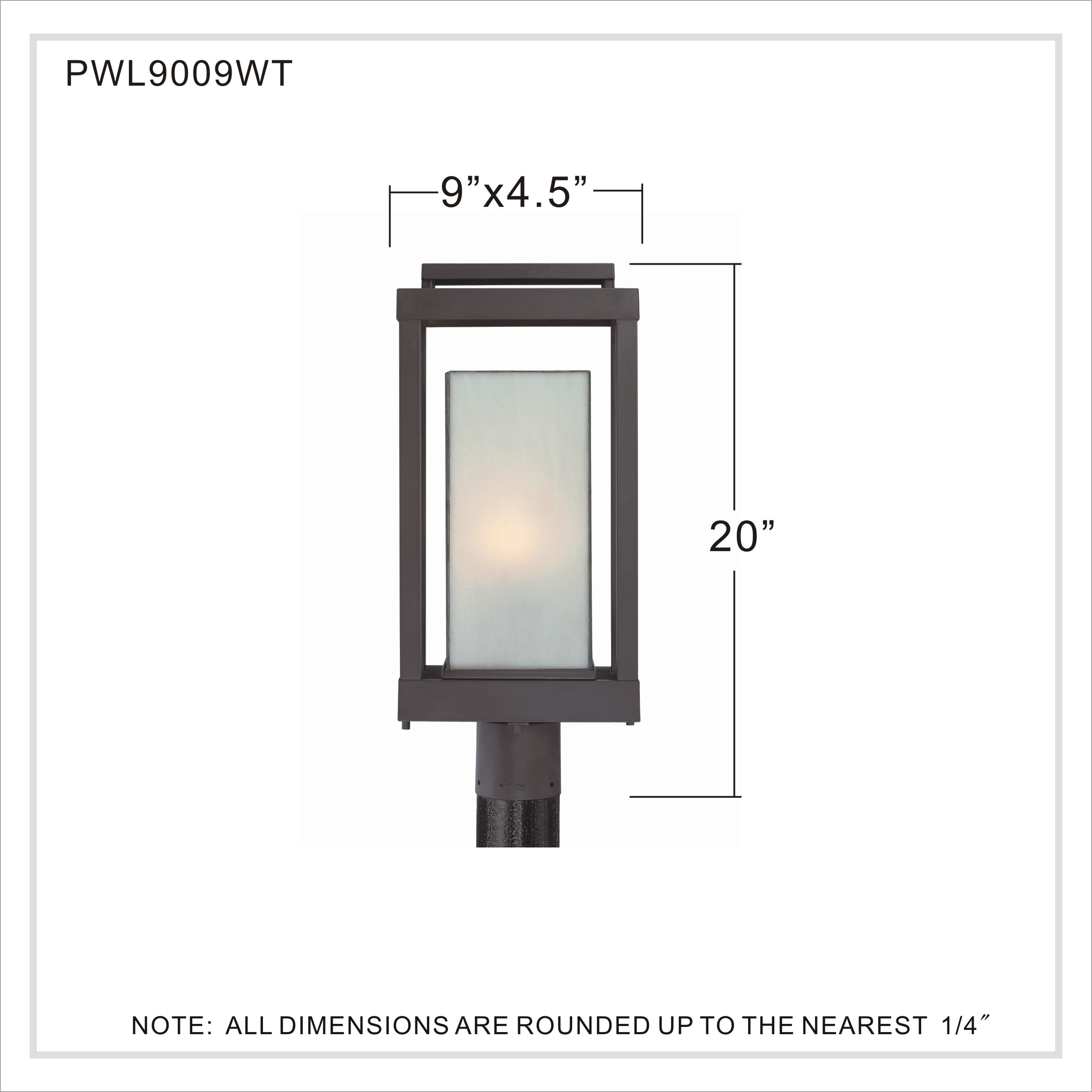 Quoizel Powell 20.5-in Western Bronze Modern/Contemporary Outdoor Light ...