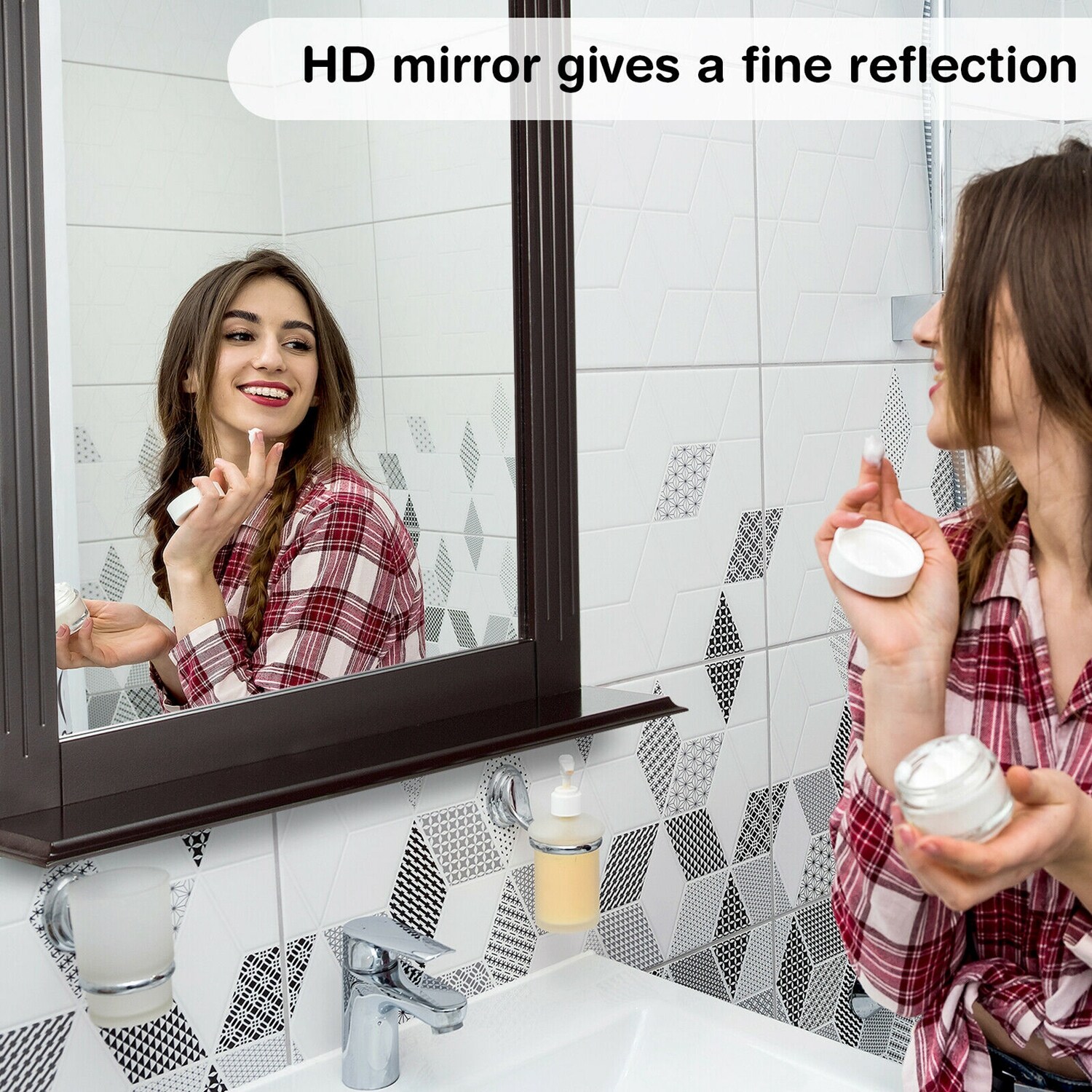 Forclover HYFC-BA553CF Framed-Bath-Mirrors - View #9
