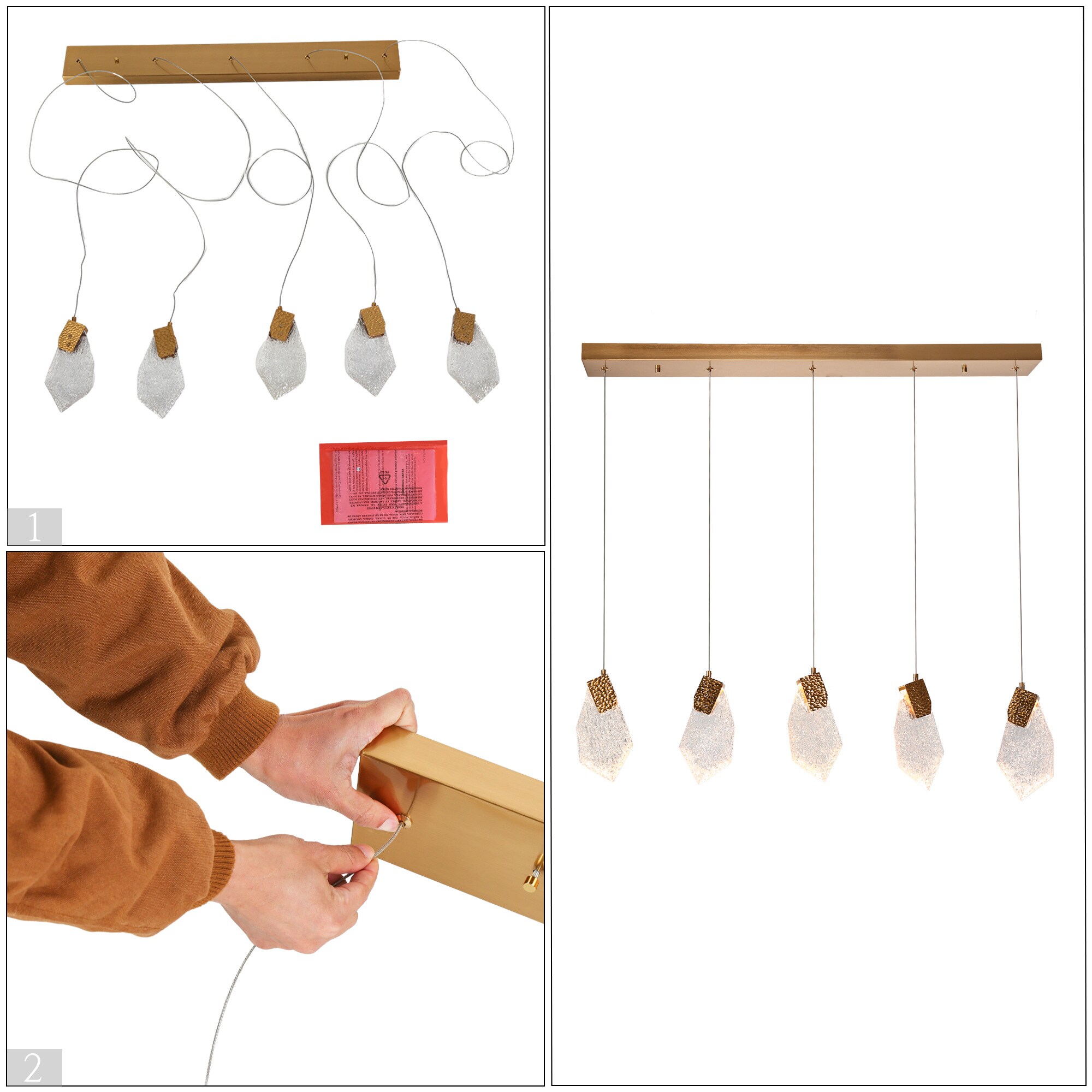 LNC UQUUJRLWS11804G9 Pendant-Lights - View #11