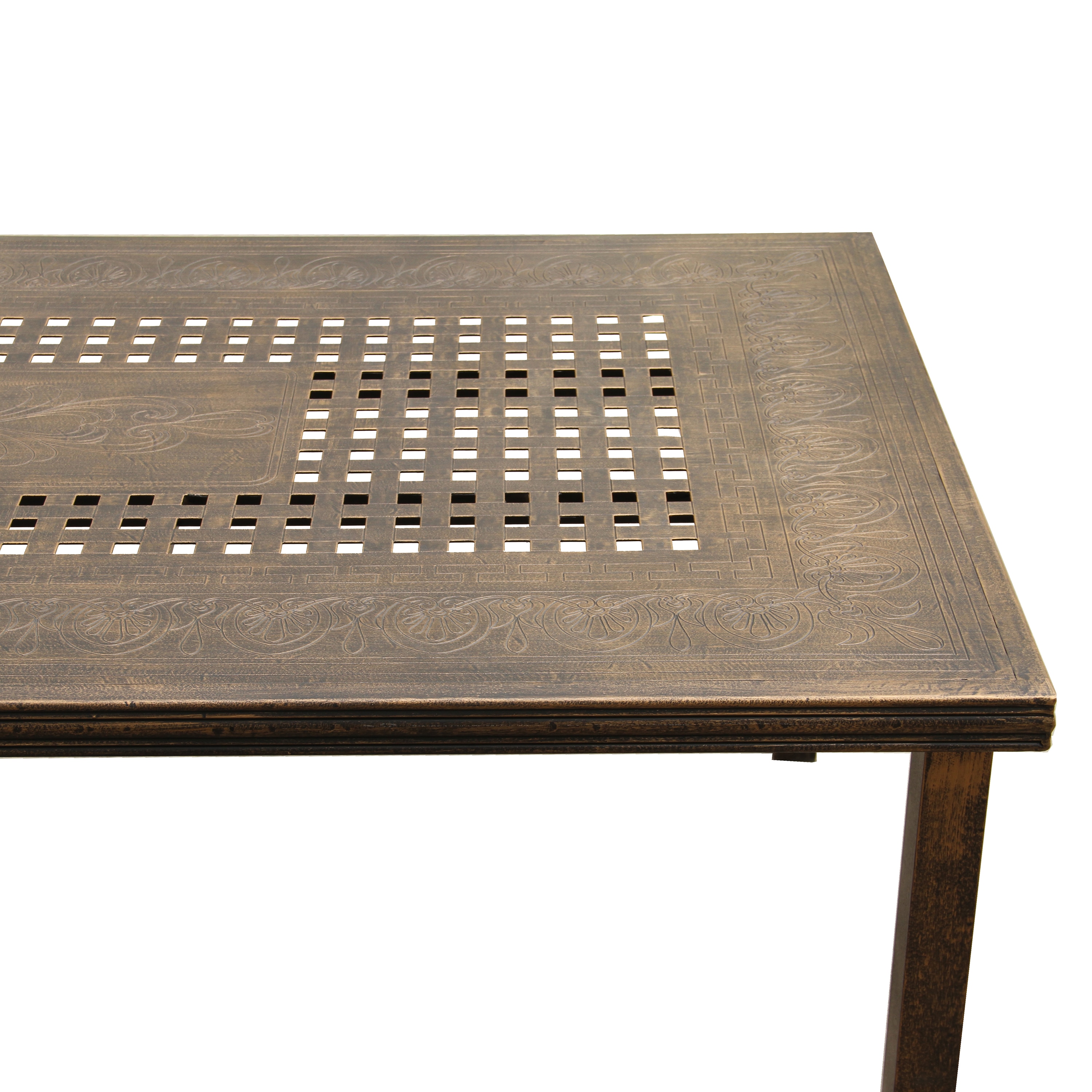 Oakland Living 1057-RECT-95-TL-BZ Patio-Tables - View #3