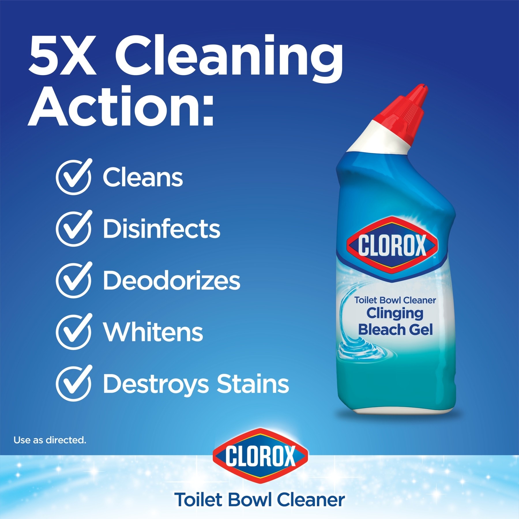 Bleach Gel Cleaner, Clorox