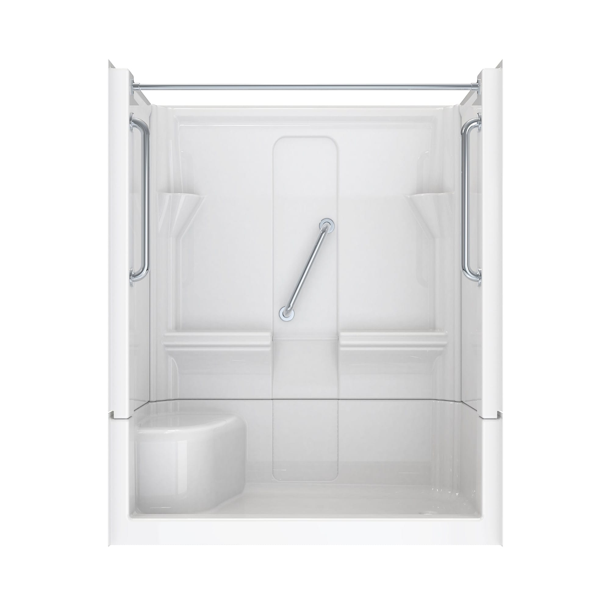 Laurel Mountain 6030SH1S4PSLWC2 Alcove-Shower-Kit - View #2
