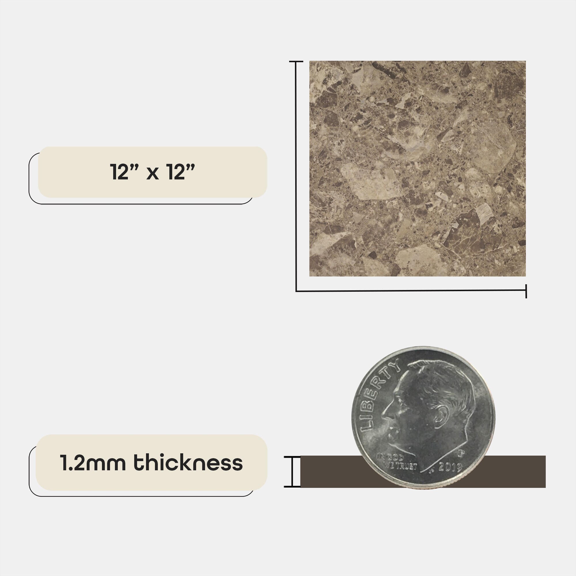 Achim FTVMA46020 Vinyl-Tiles - View #6