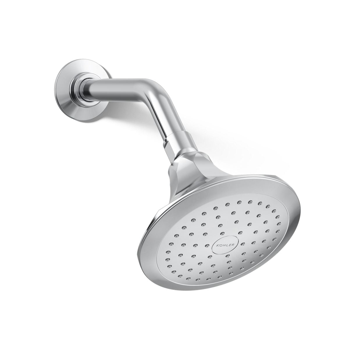 KOHLER Memoirs 1-Spray Patterns 5.5 in. Wall Mount Fixed Shower Head in Vibrant Brushed Bronze