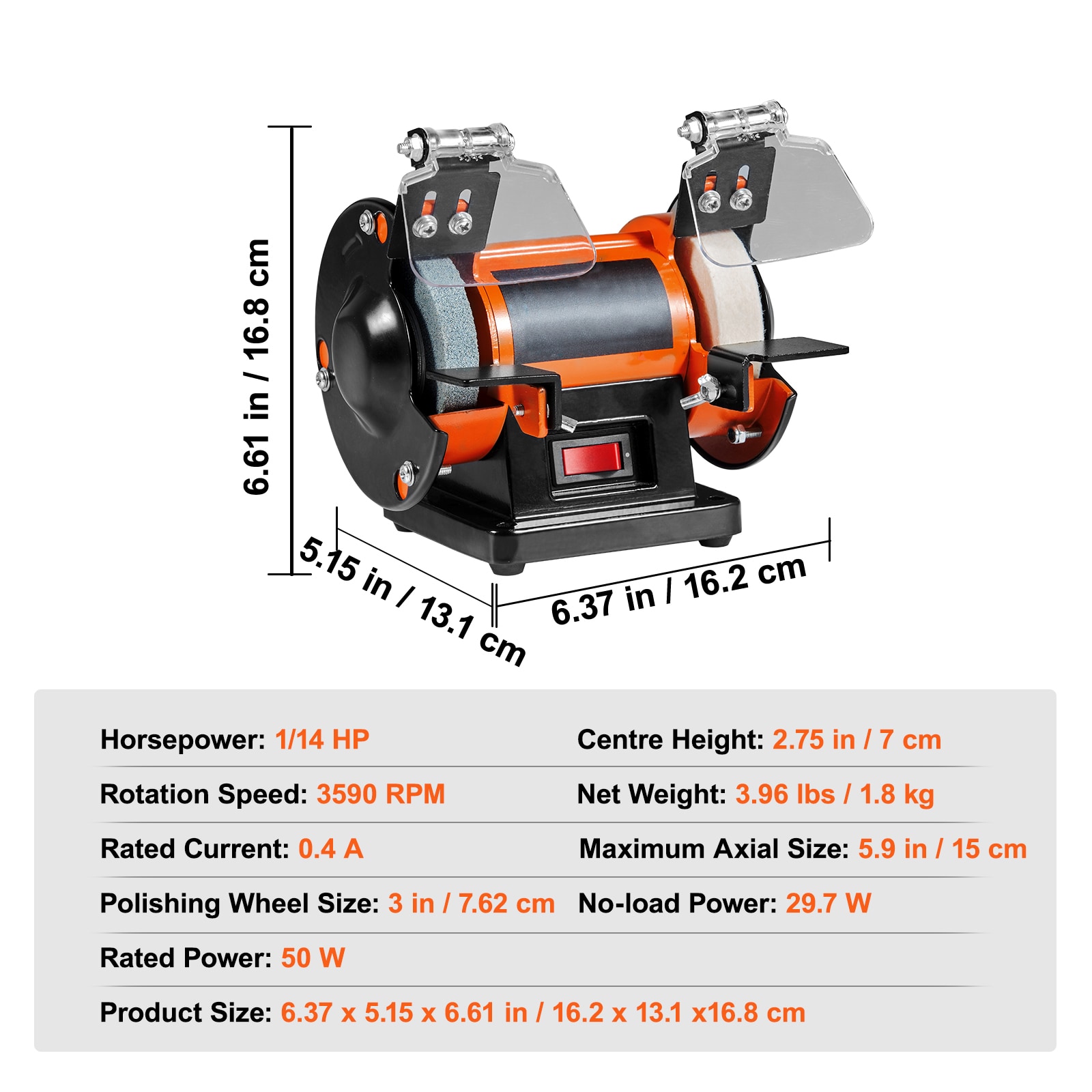 VEVOR SCSTPGJ3285003757V1 Corded-Polishers - View #7