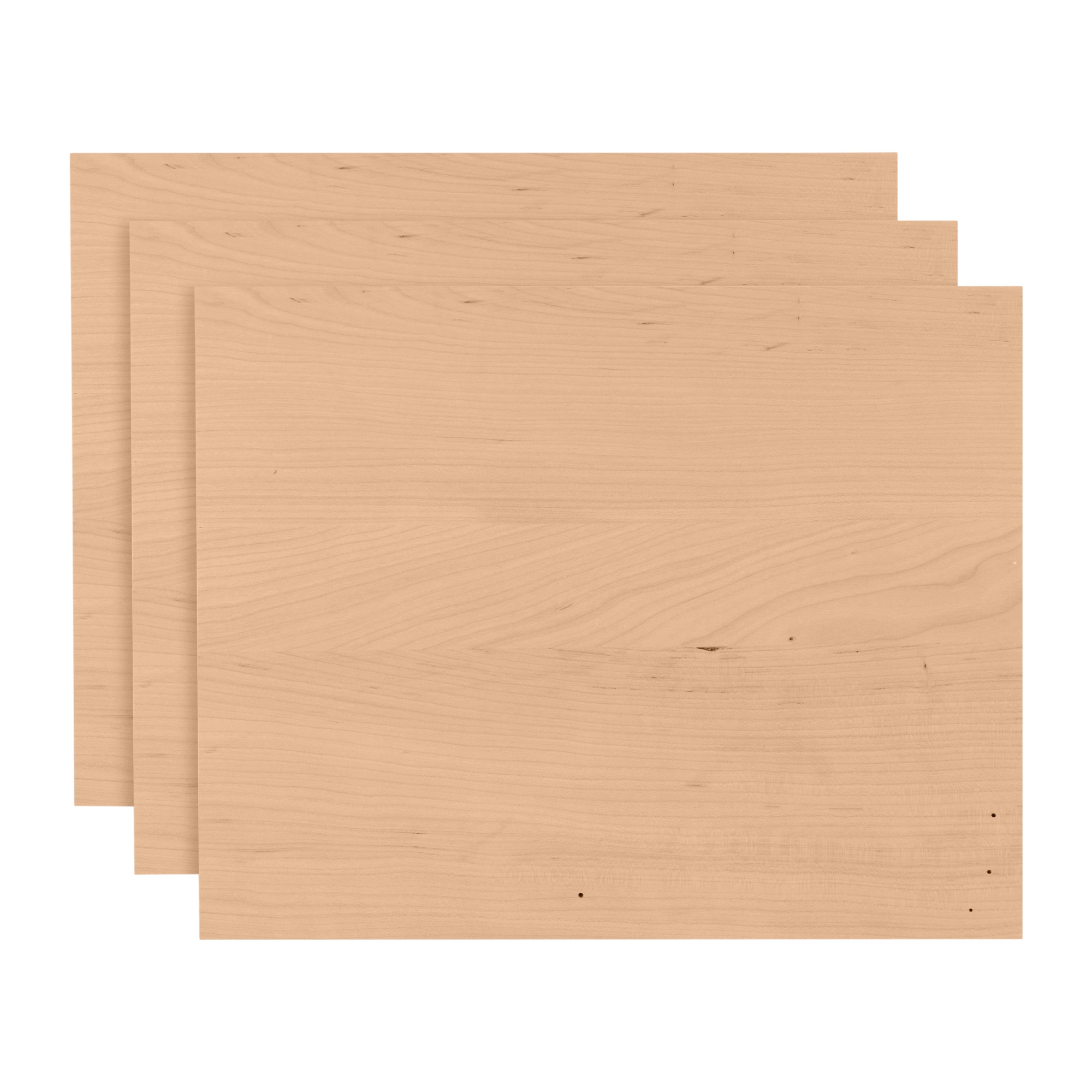 Walnut Hollow 512236 Brown Wood Square Medium 3-Pack