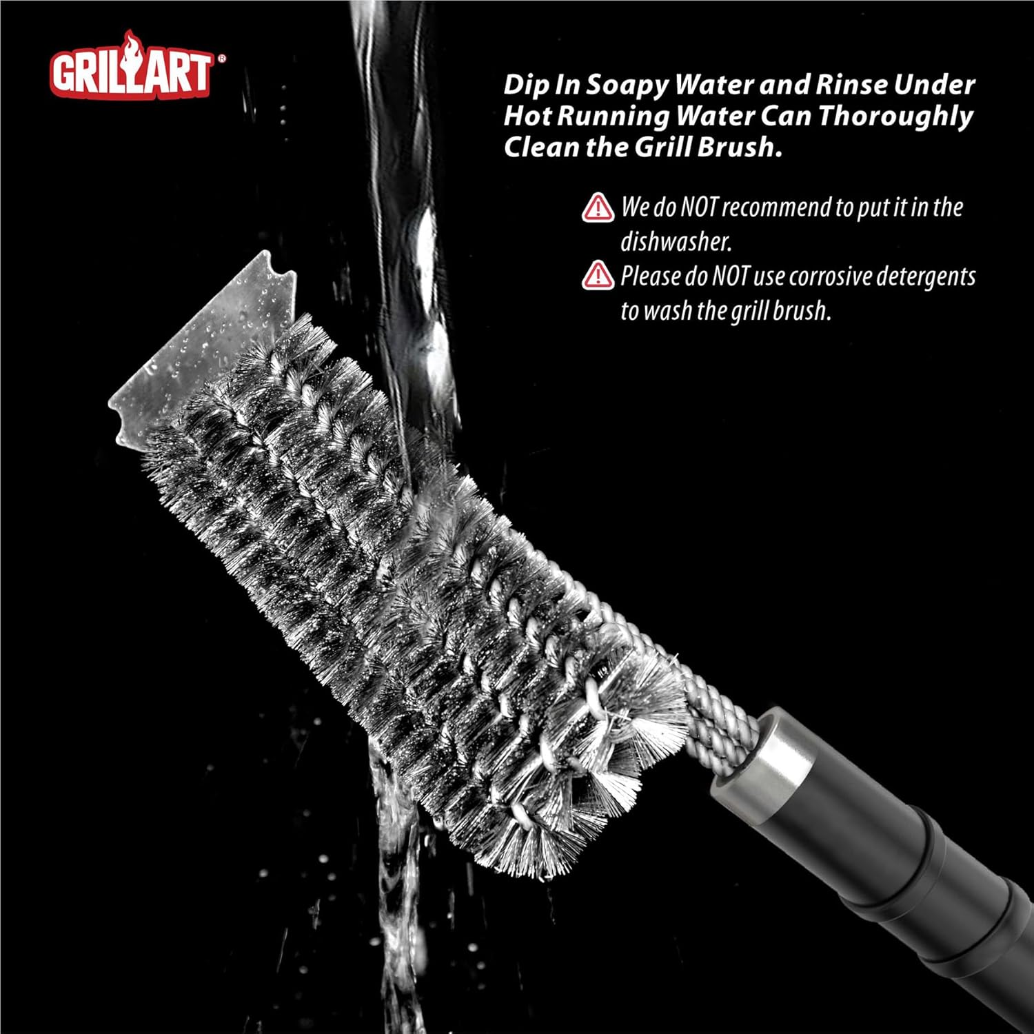 GRILLART GR-B084ZDQBFL Grill-Brushes-Cleaning-Blocks - View #6